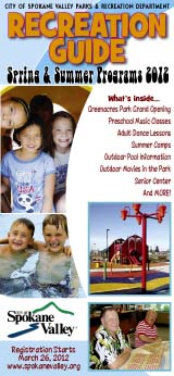 Spokane Valley Recreation Guide 2012