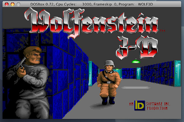 Wolfenstein 3D title screen