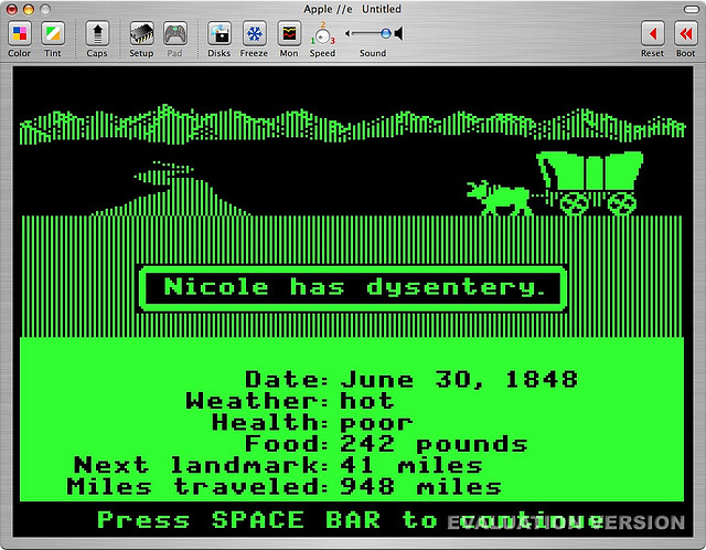 The Oregon Trail Game Online