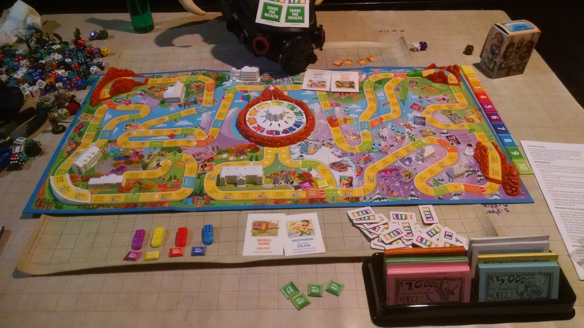 The Game of Life Board game