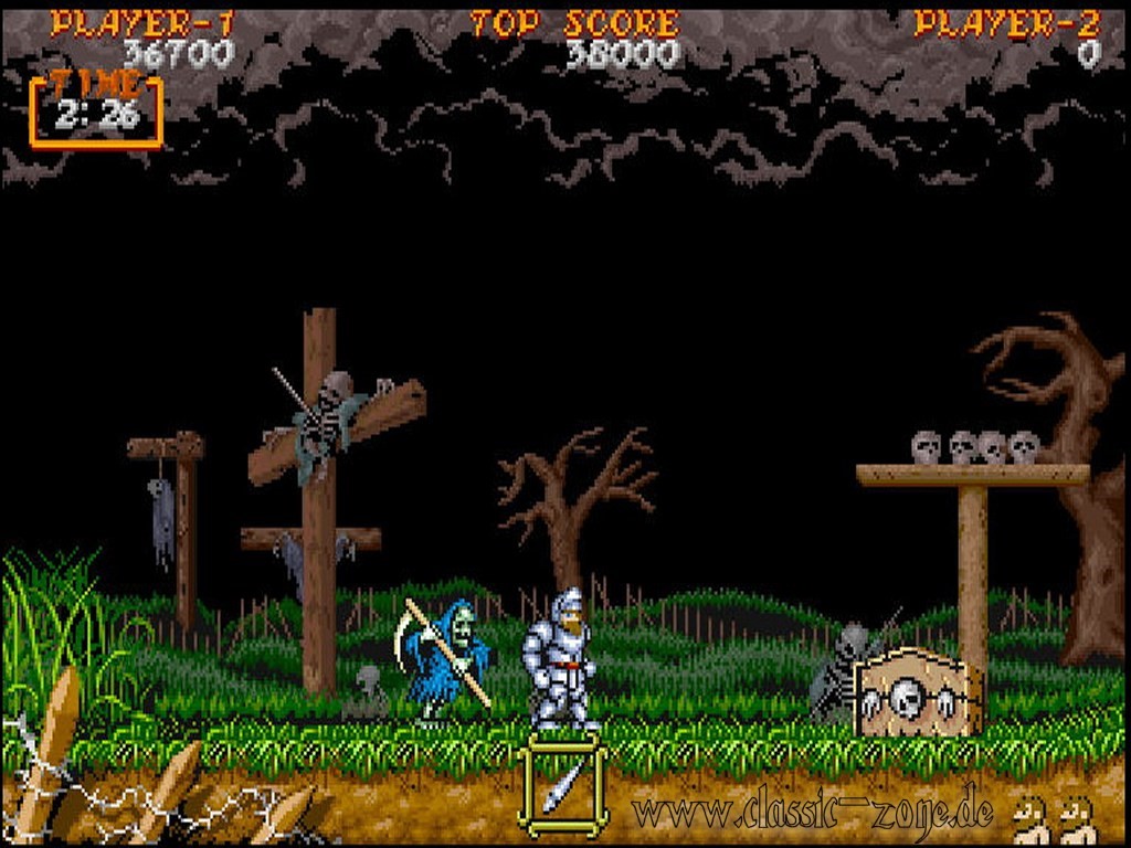 Ghouls n'Ghosts screenie