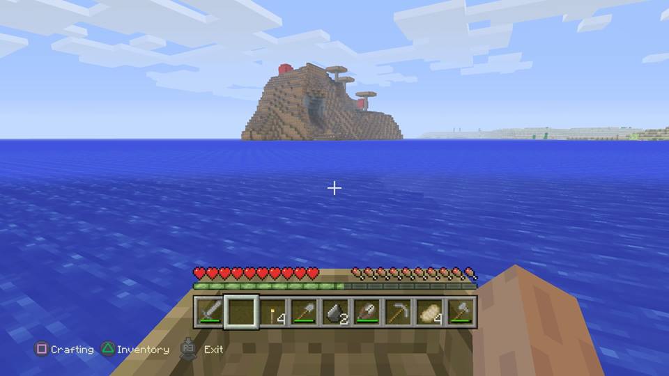 Mushroom Island in Minecraft
