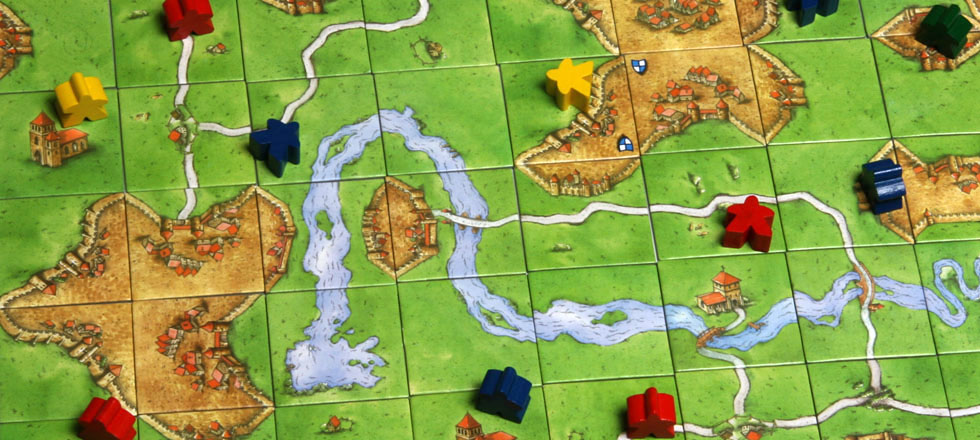 Carcassonne board game picture
