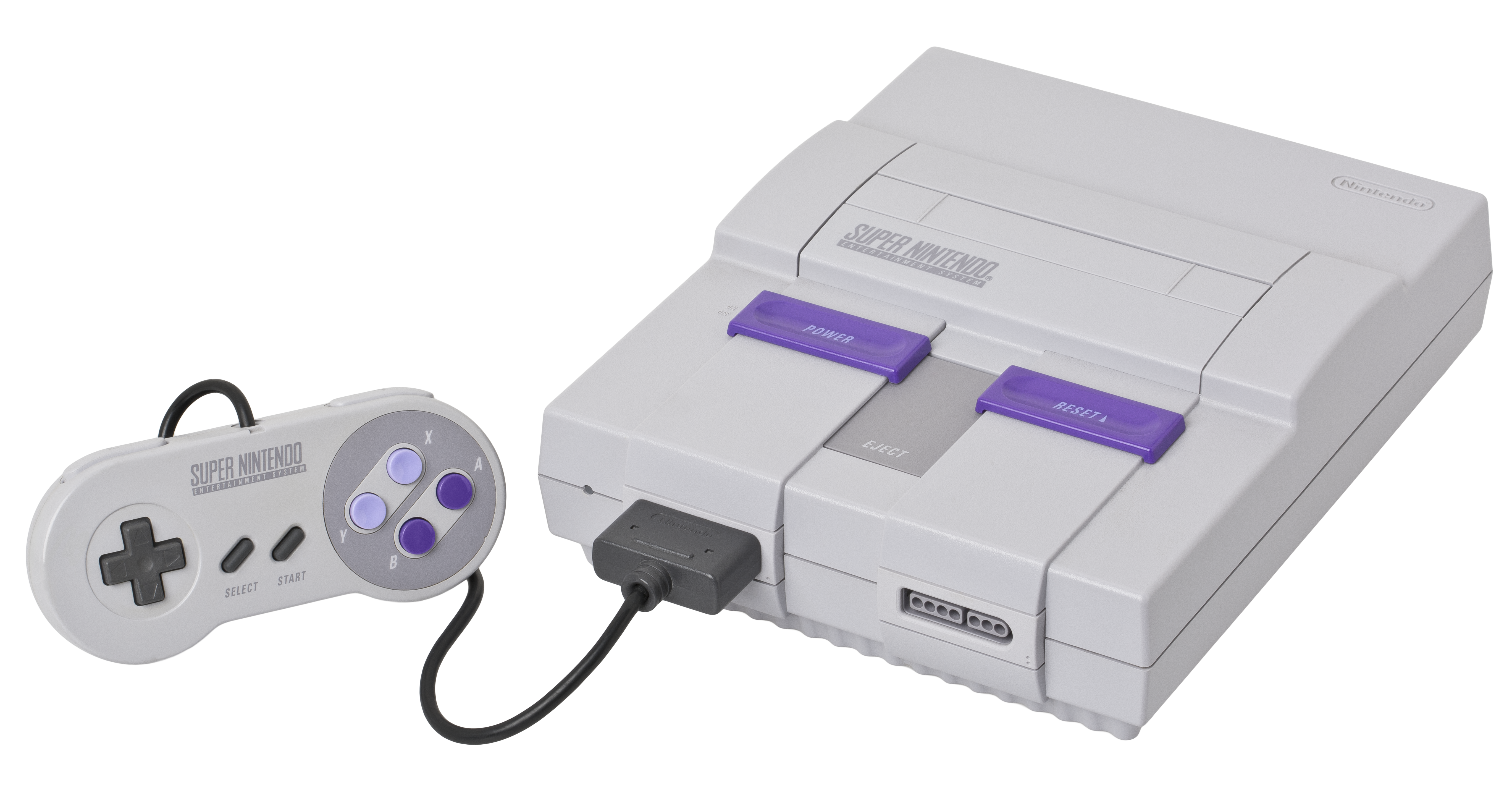 Picture of the Super Nintendo Entertainment System