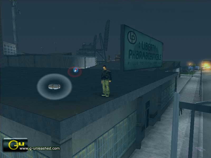 A hidden package in GTA3