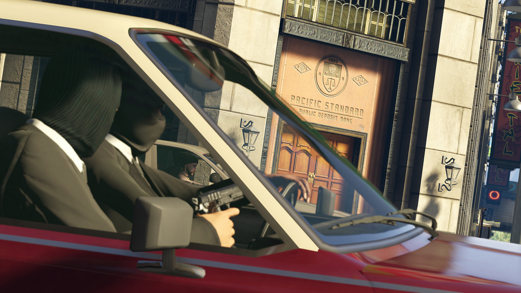 A screenshot of GTA Online heists