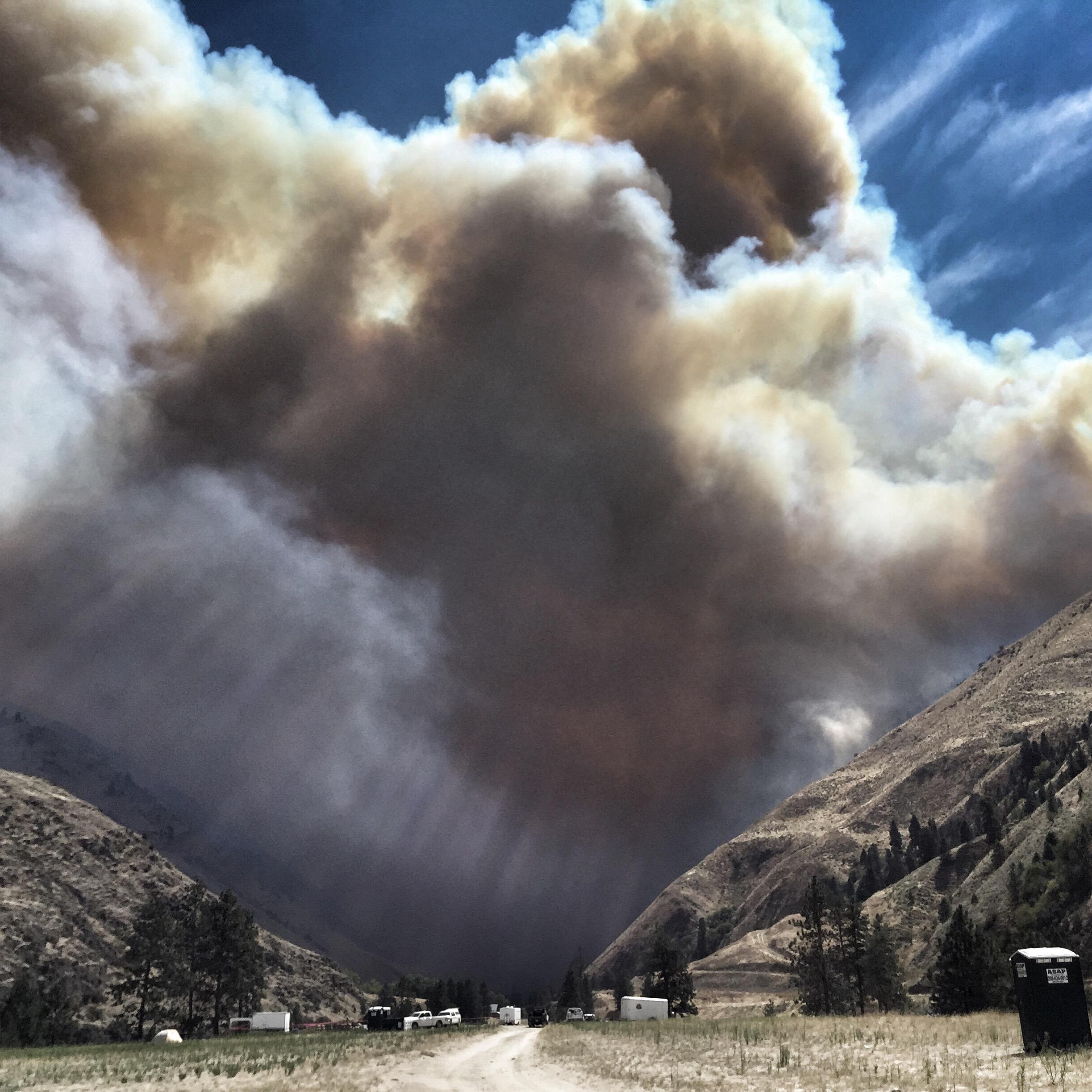 Wildfire jumps the Salmon River in ferocious run The SpokesmanReview