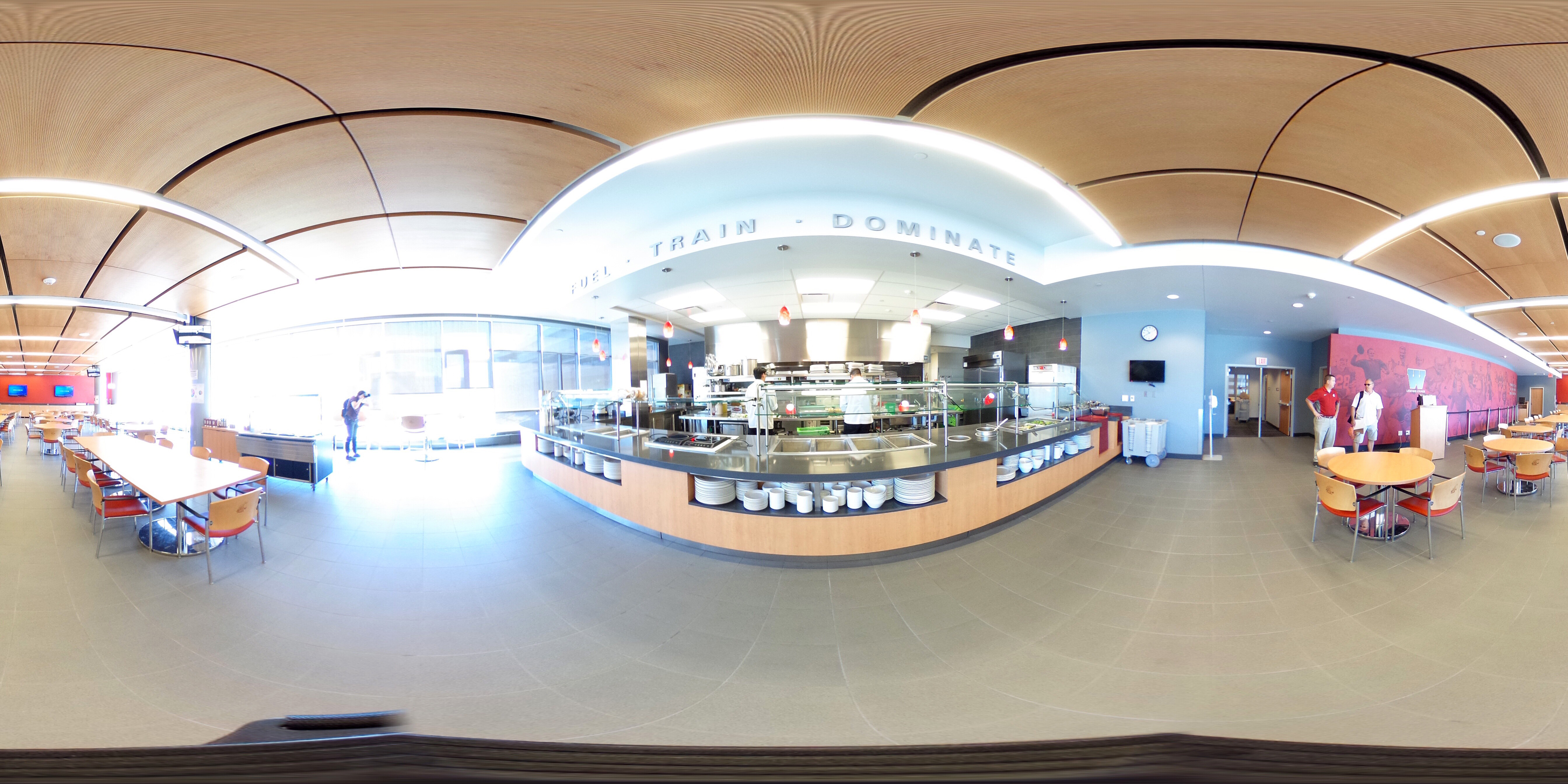 WSU football cafeteria