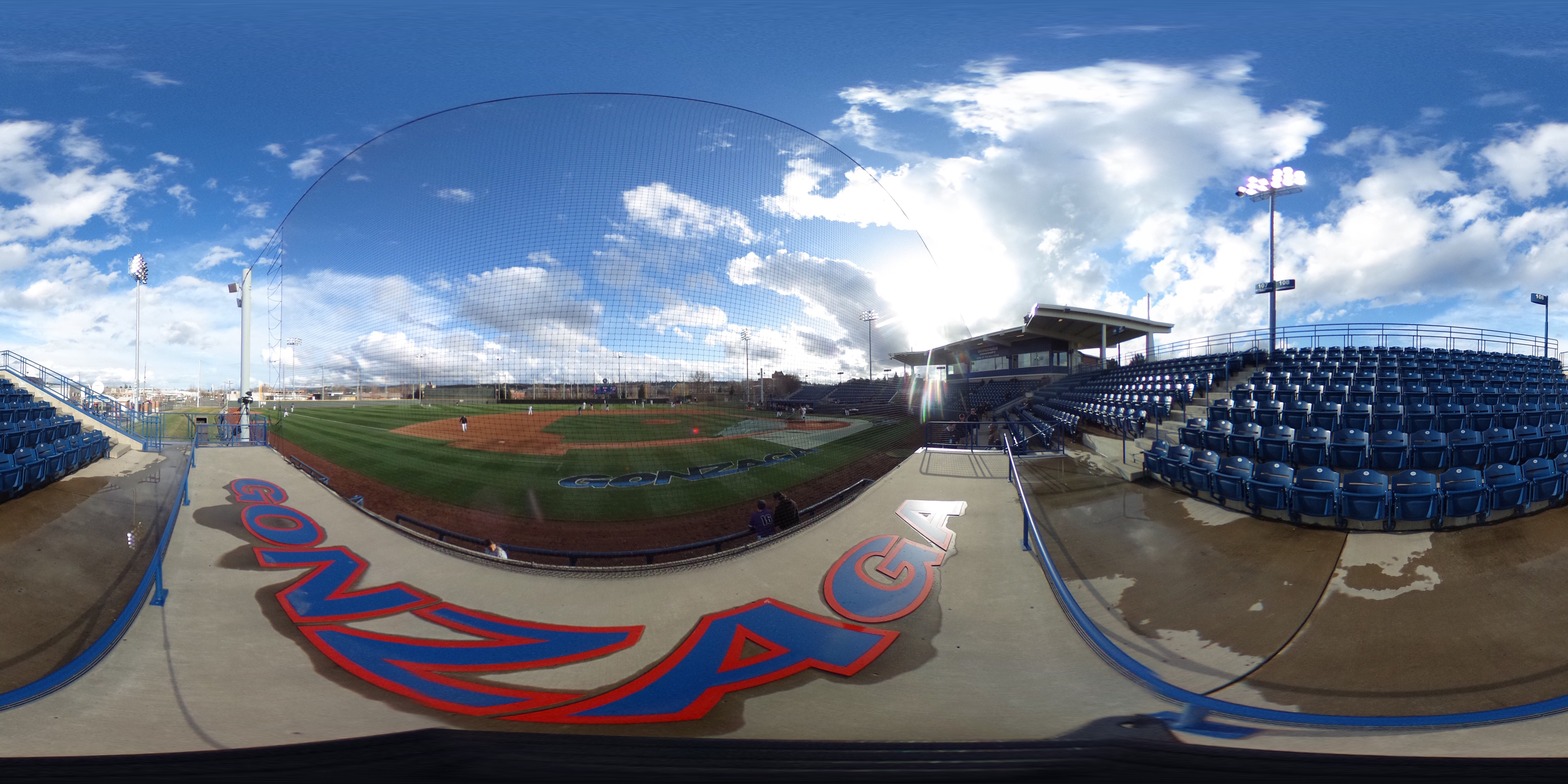 Third base bleachers 2