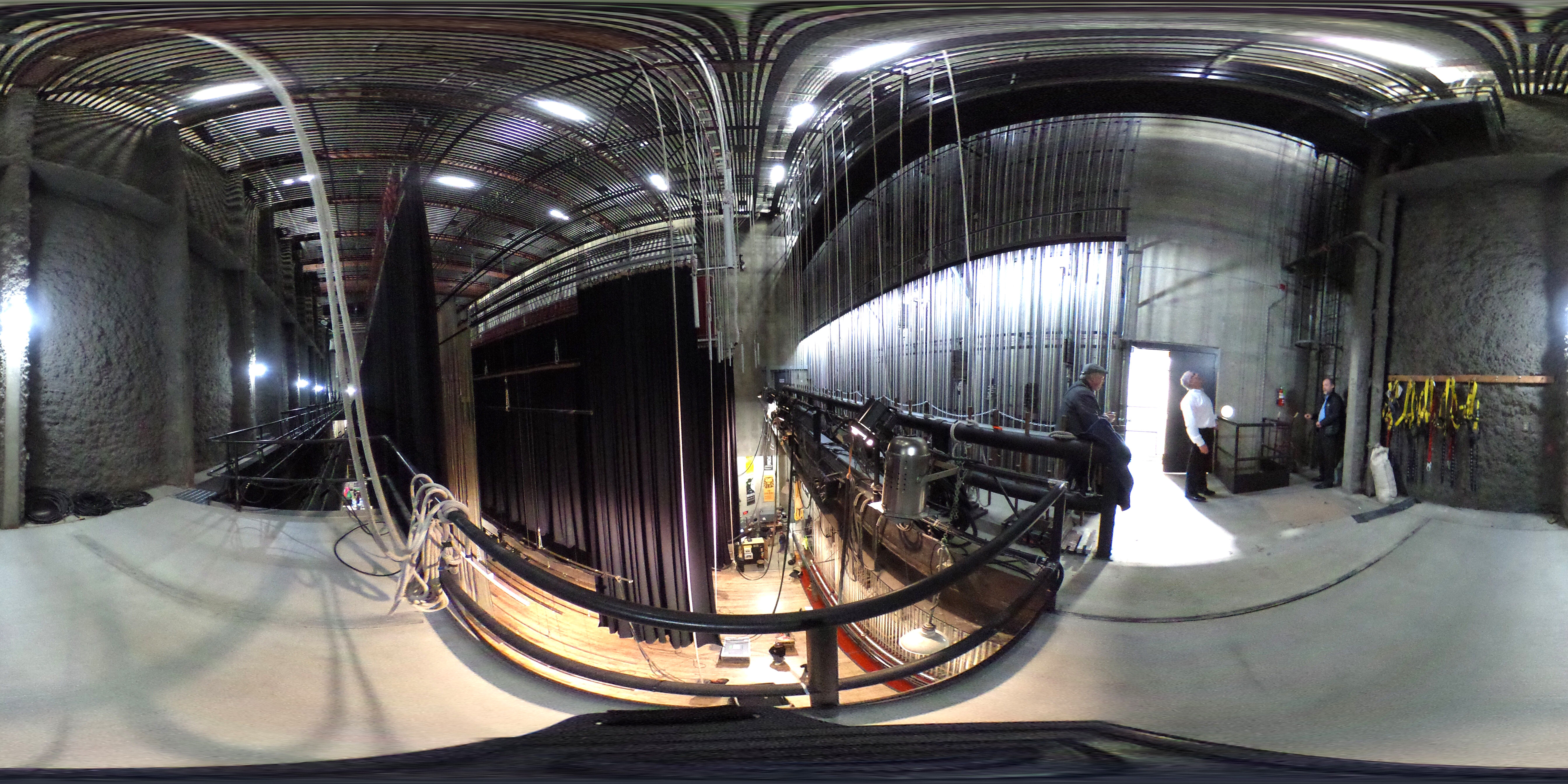 First Interstate Center for the Arts backstage ropes 2