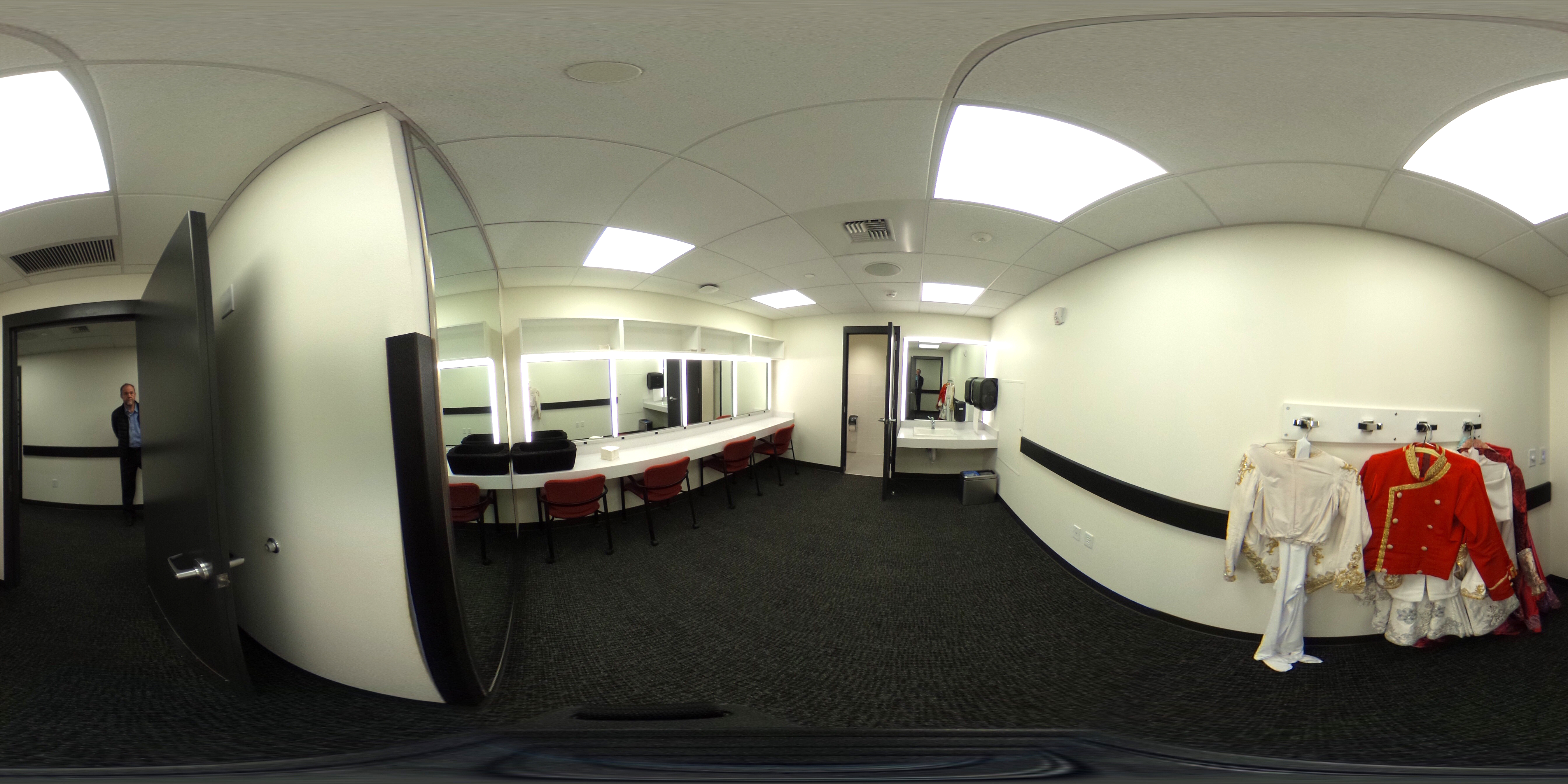 First Interstate Center for the Arts dressing room 