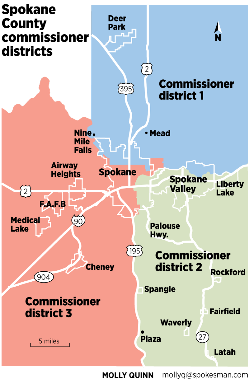 Spokane county assessor map