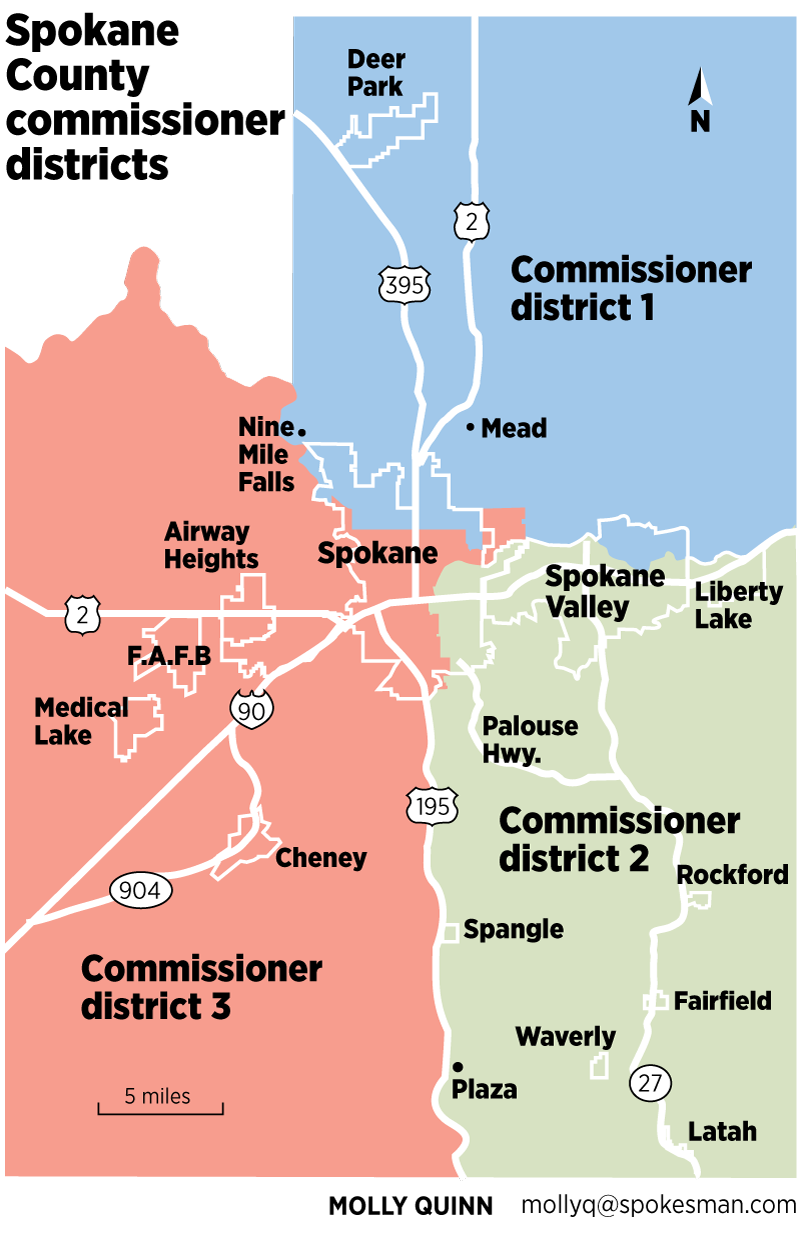 spokane county assessor map