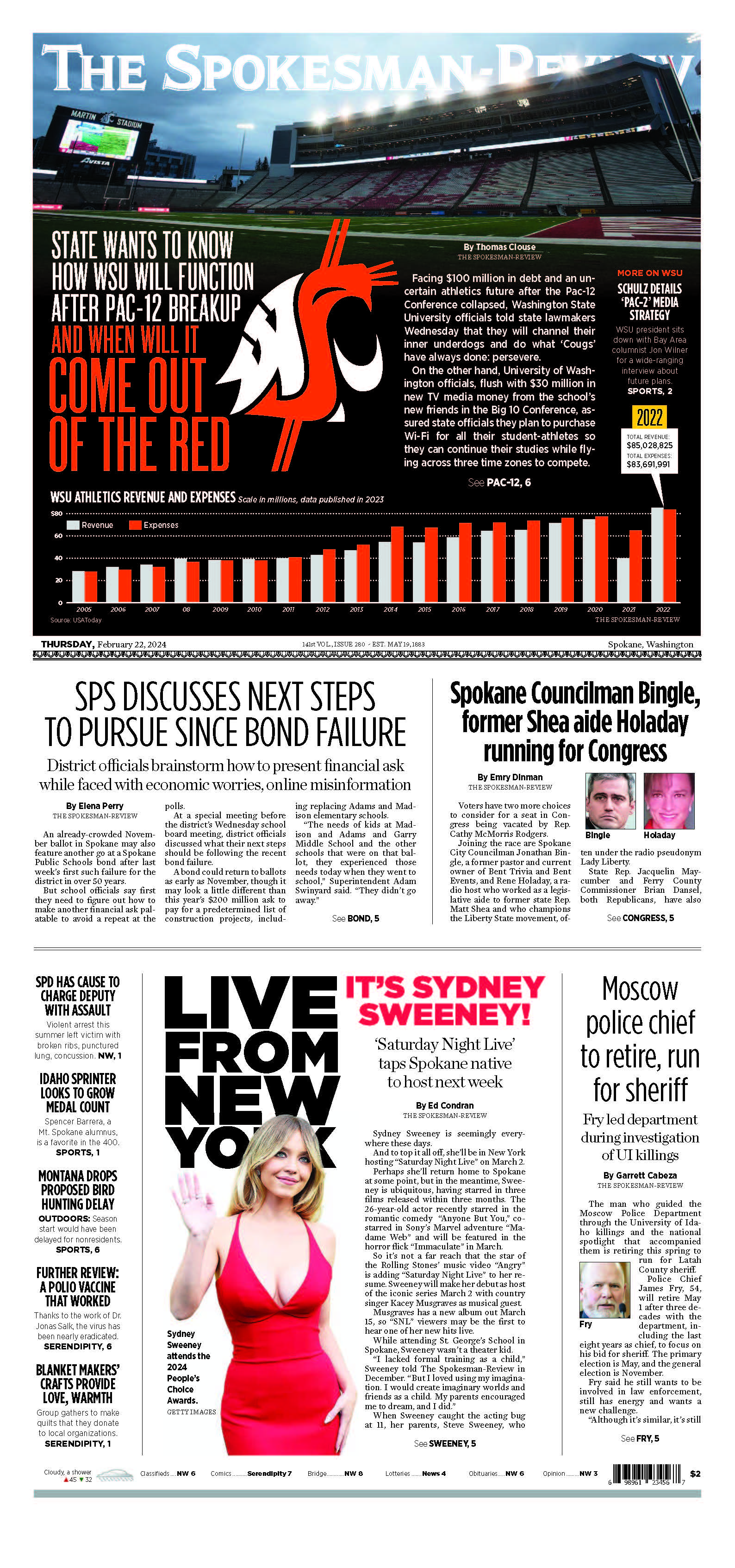 Frontpage for 2024-02-22