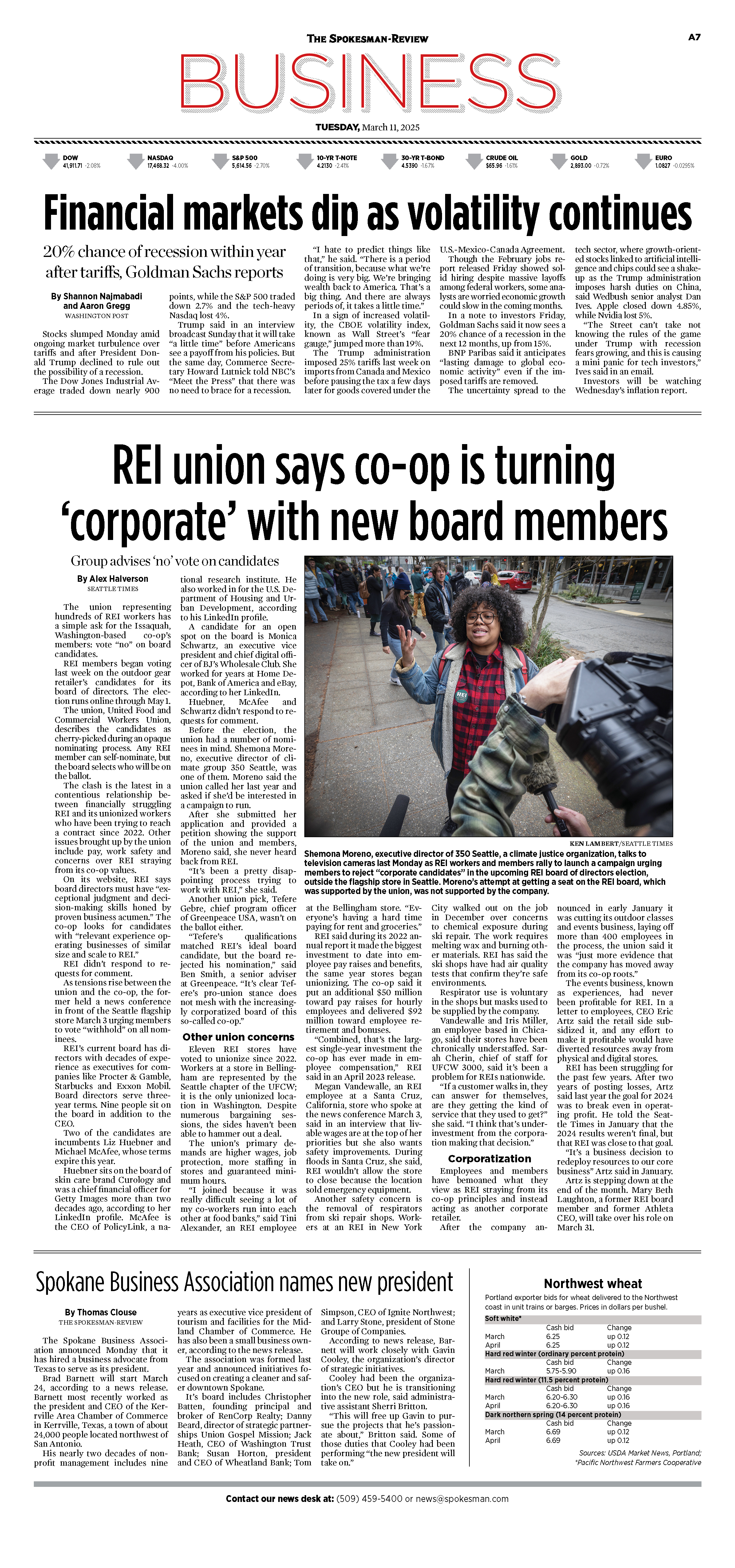 Frontpage for 2025-03-11