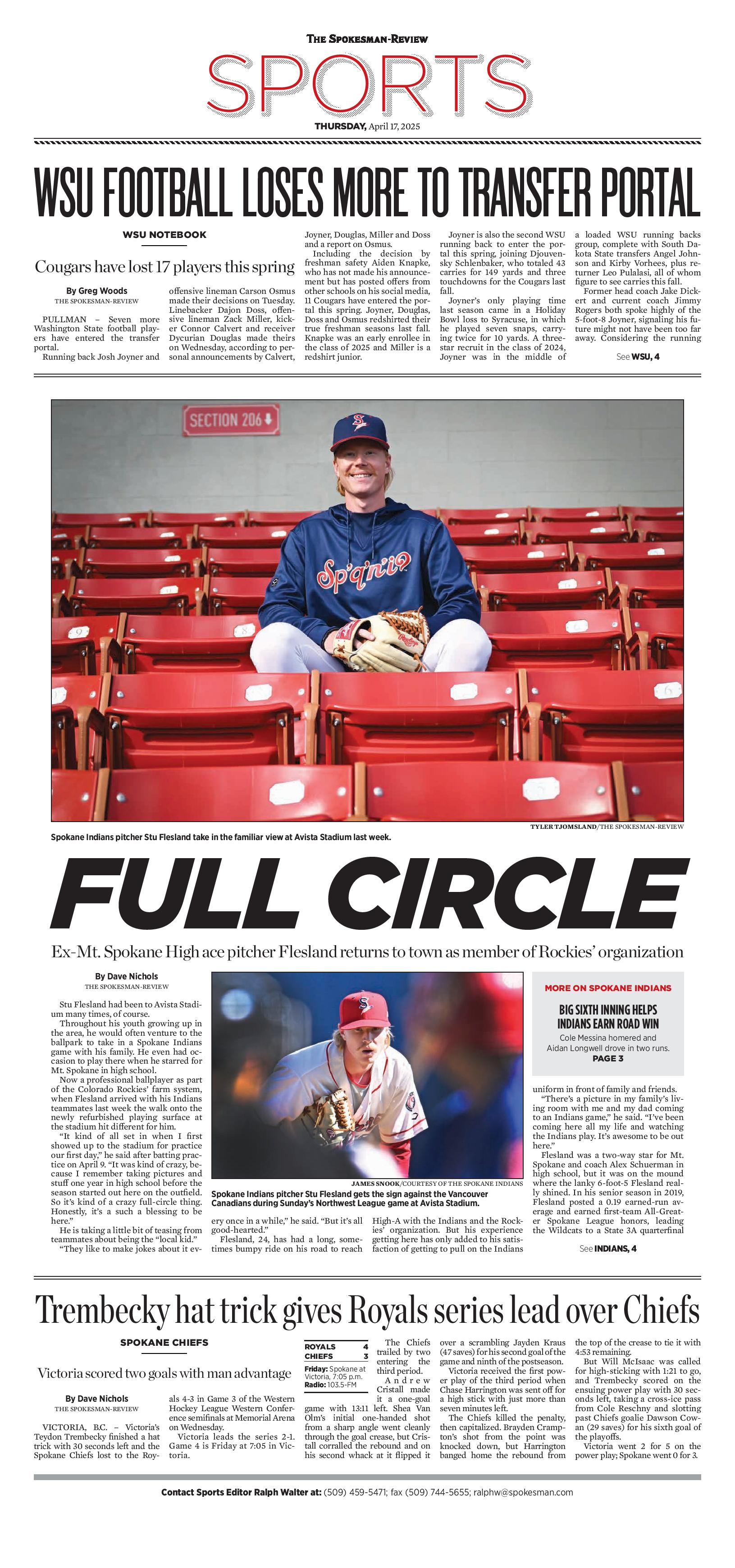 Frontpage for 2025-04-17