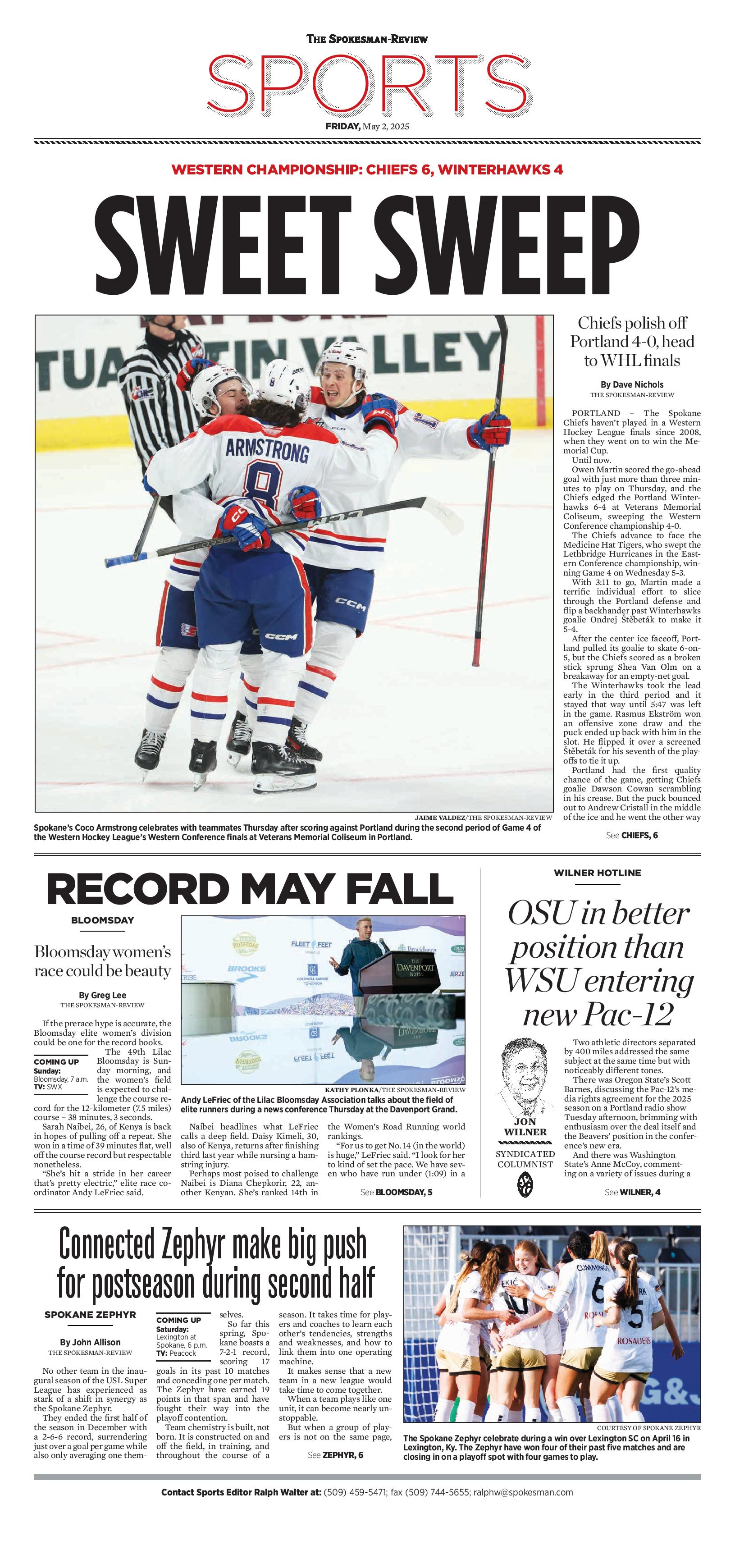 Frontpage for 2025-05-02