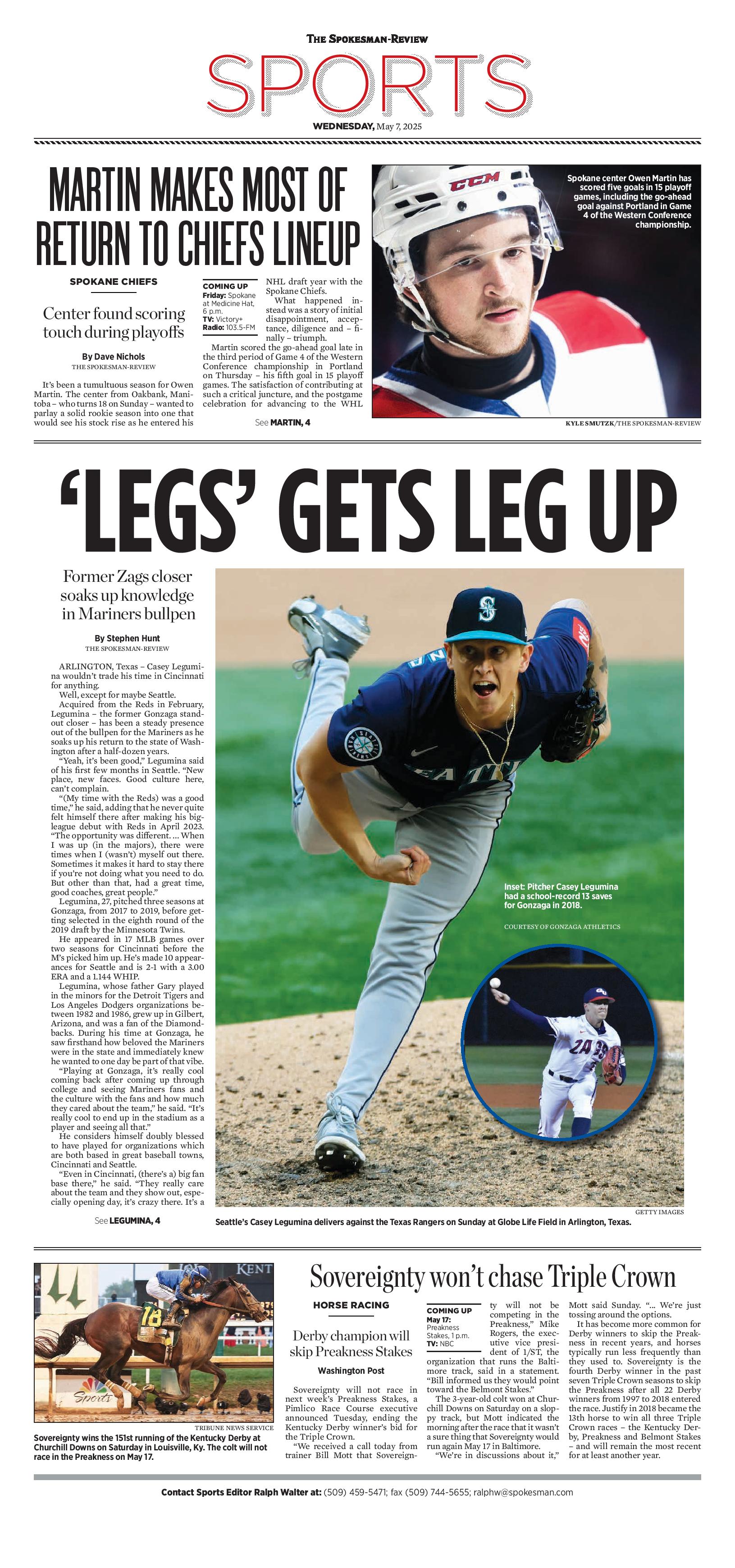 Frontpage for 2025-05-07