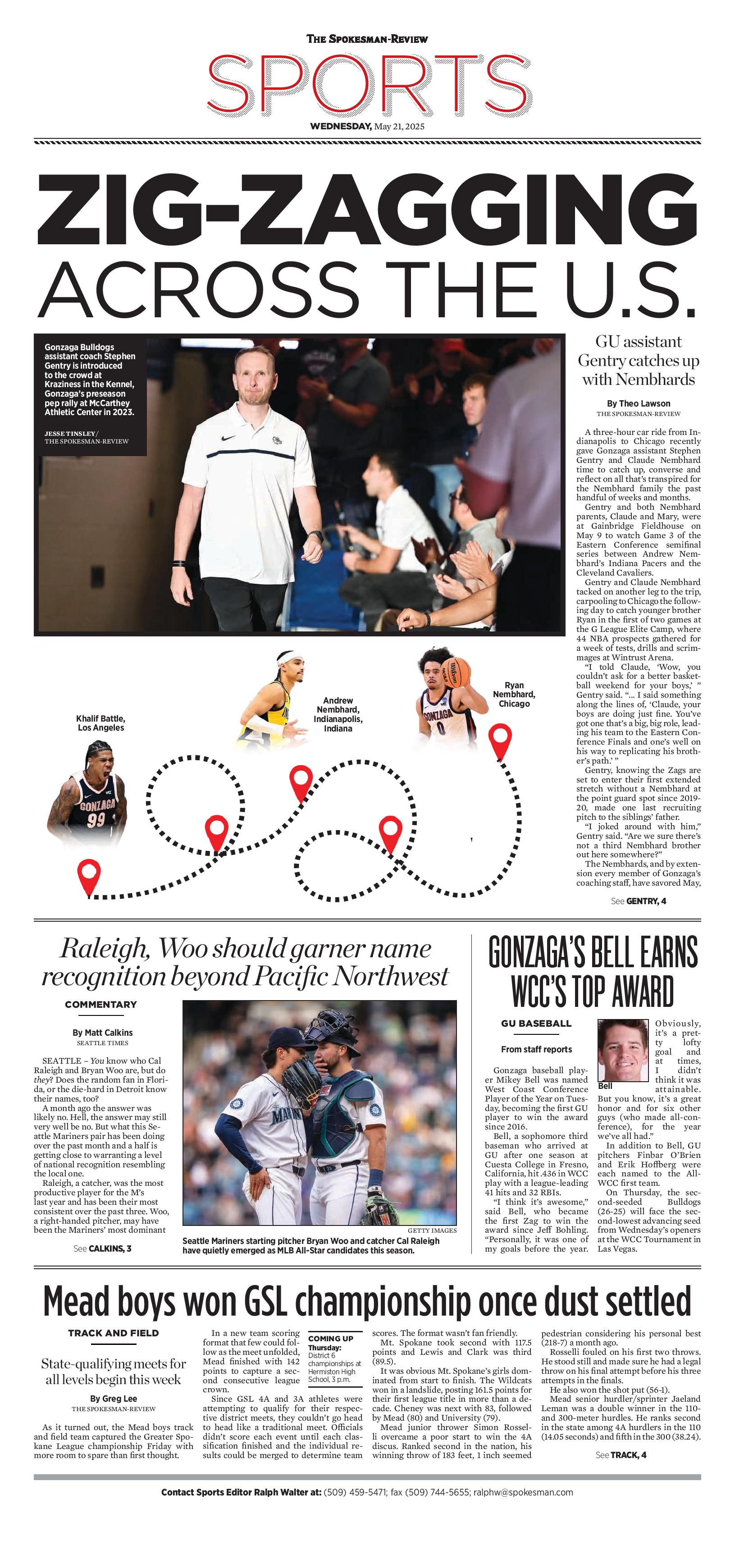 Frontpage for 2025-05-21