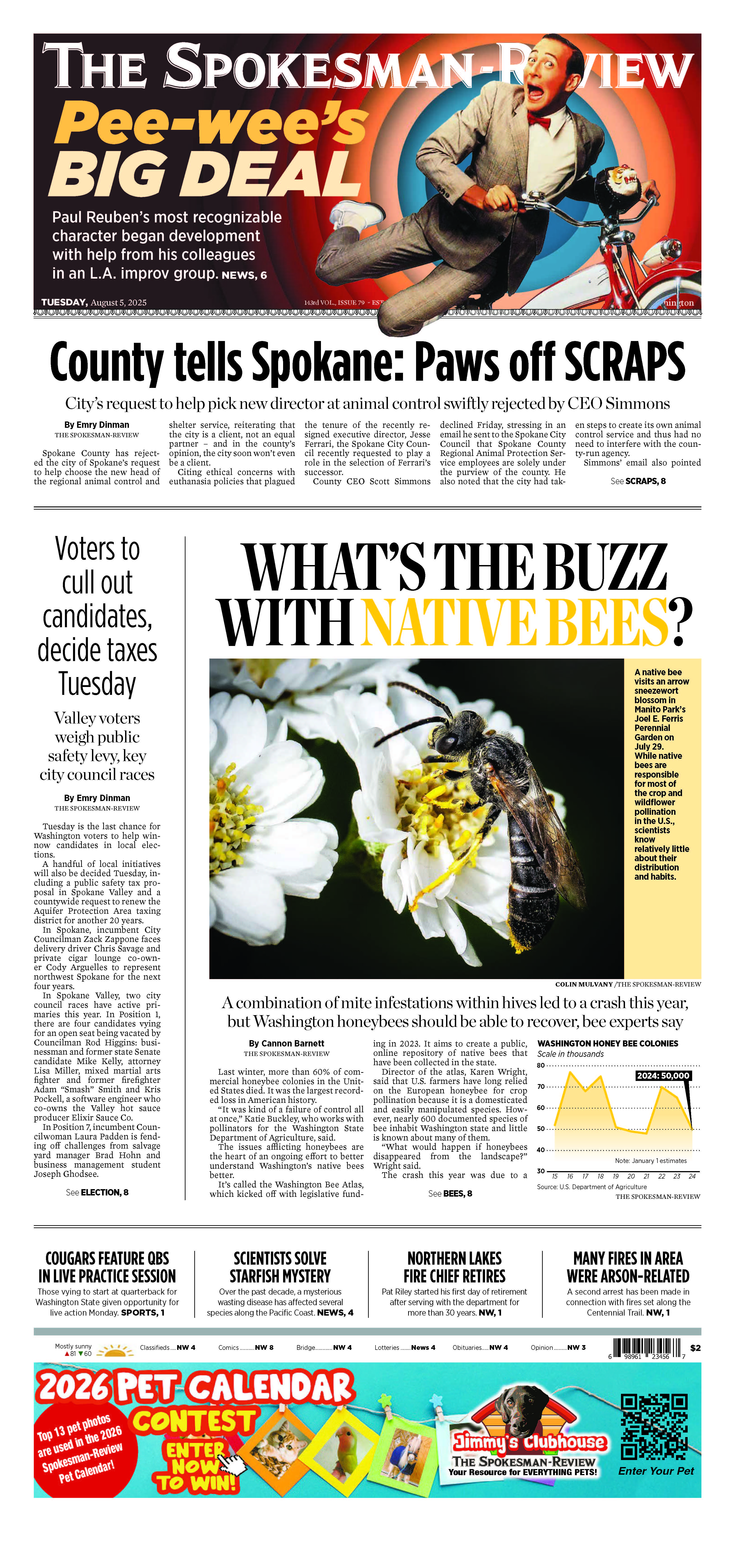 Frontpage for 2025-08-05