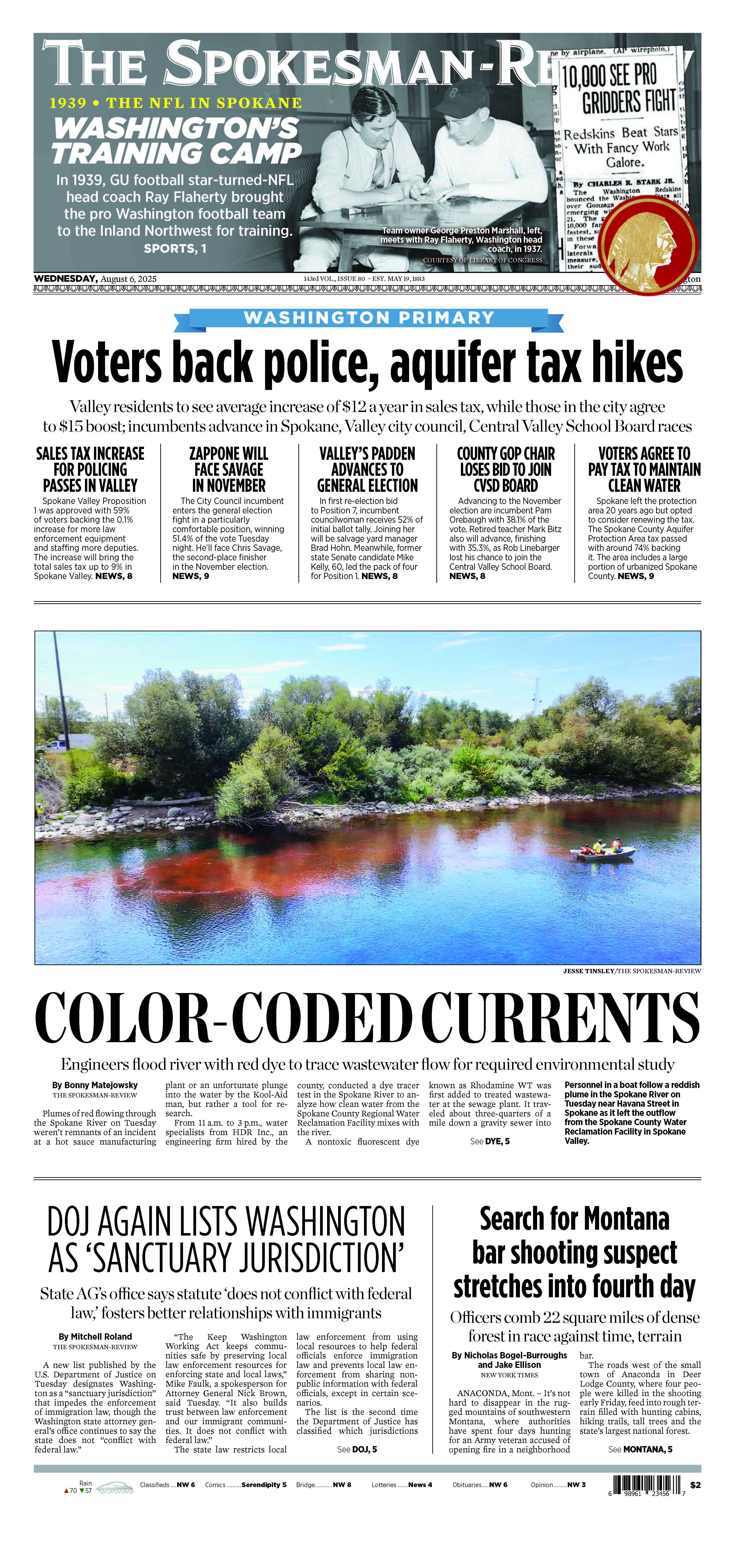Frontpage for 2025-08-06