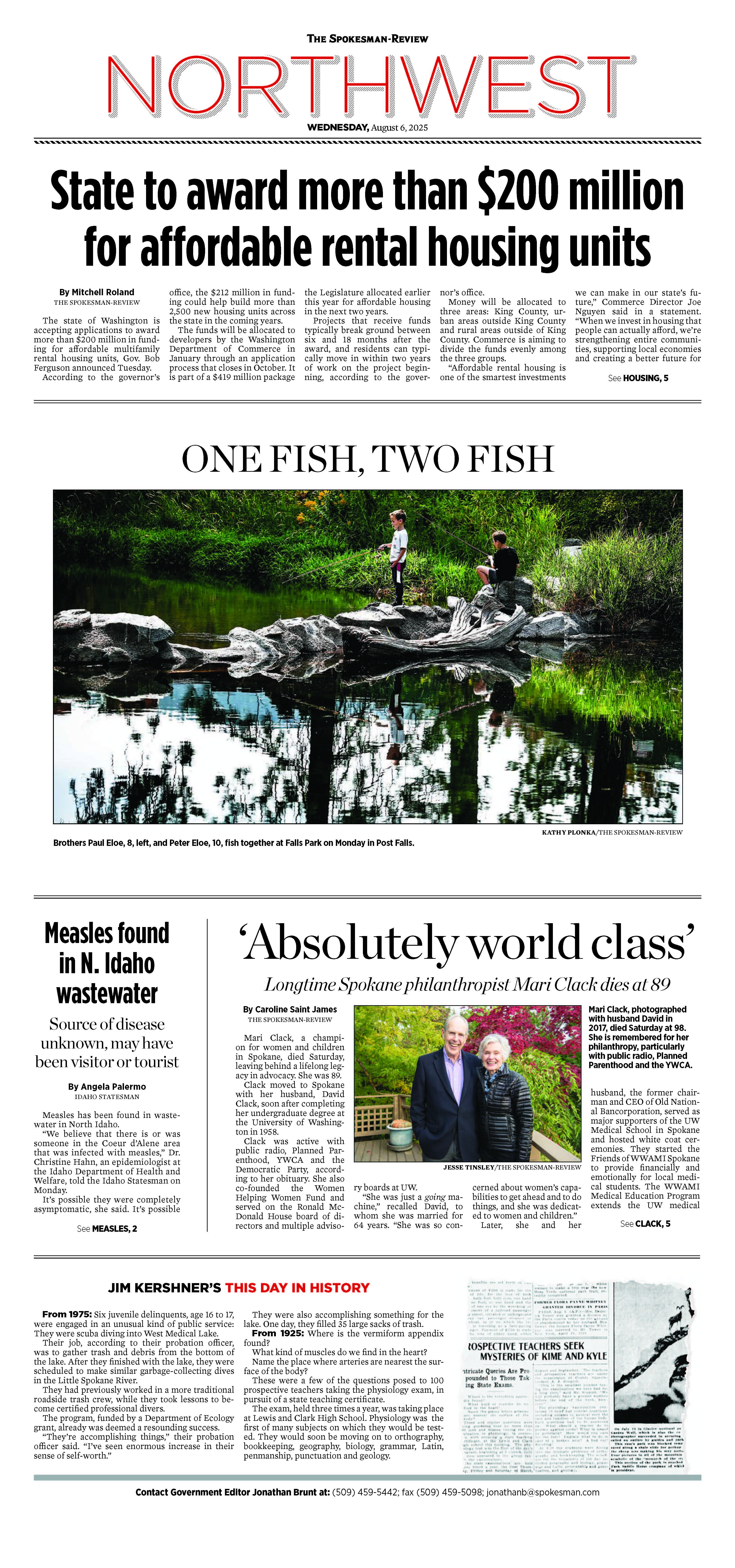 Frontpage for 2025-08-06