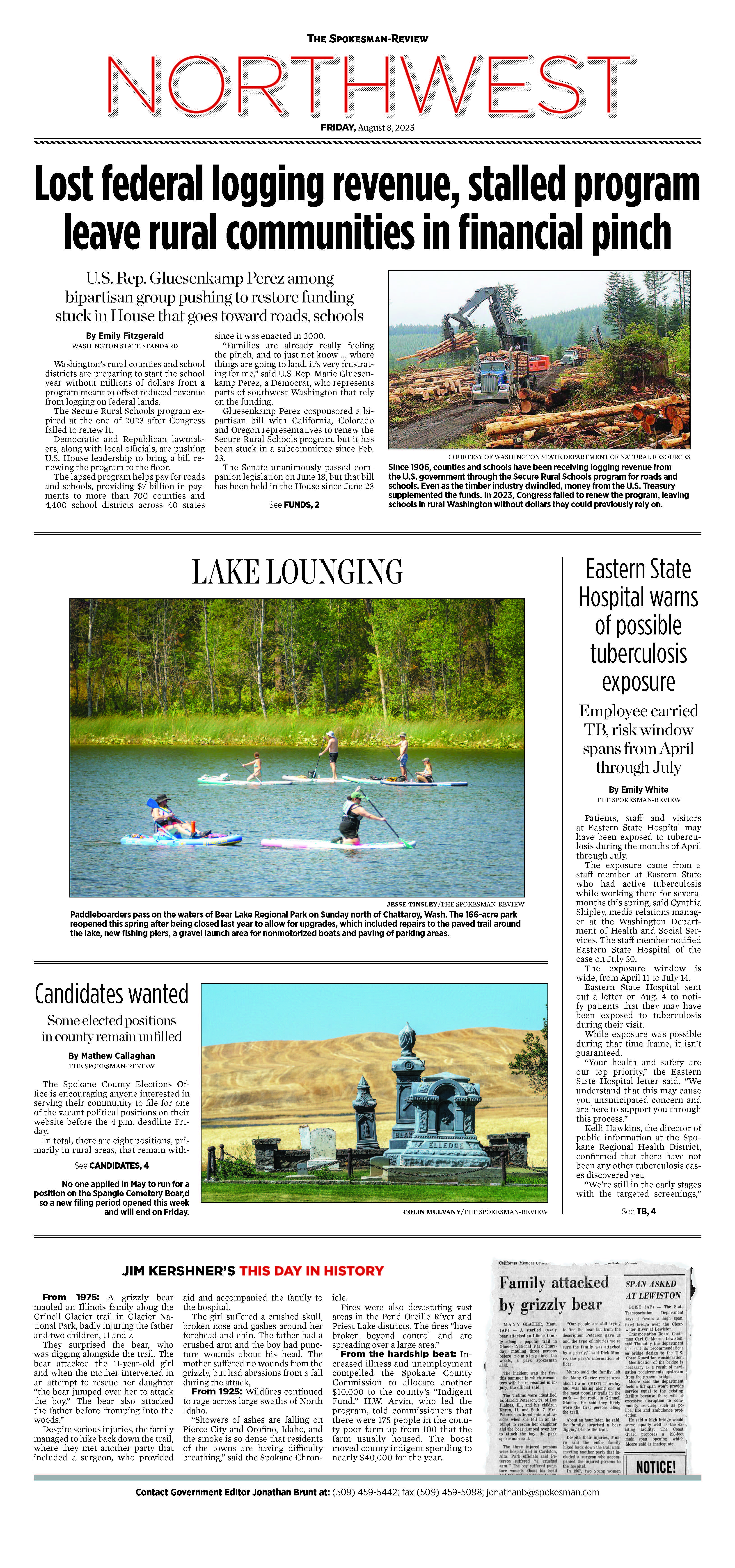 Frontpage for 2025-08-08