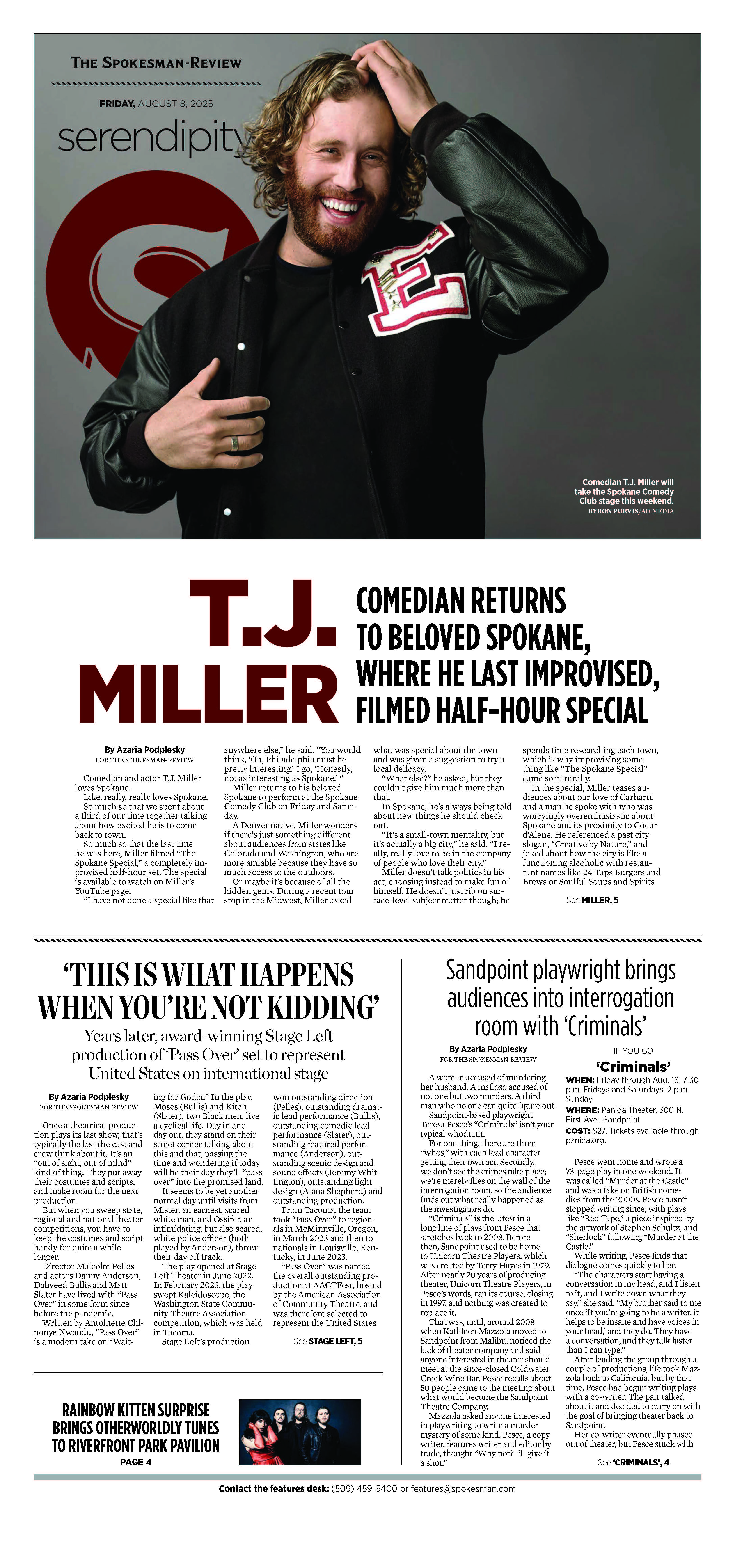 Frontpage for 2025-08-08