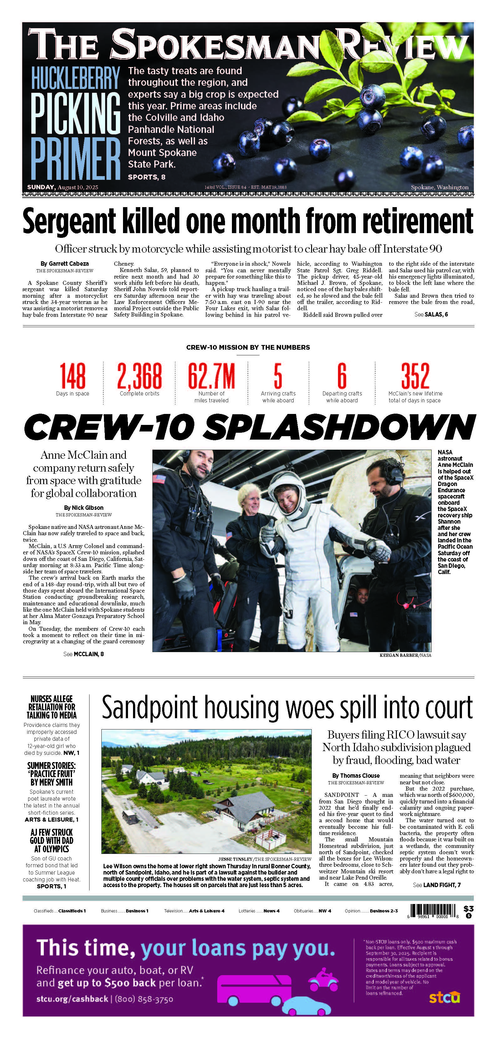 Frontpage for 2025-08-10