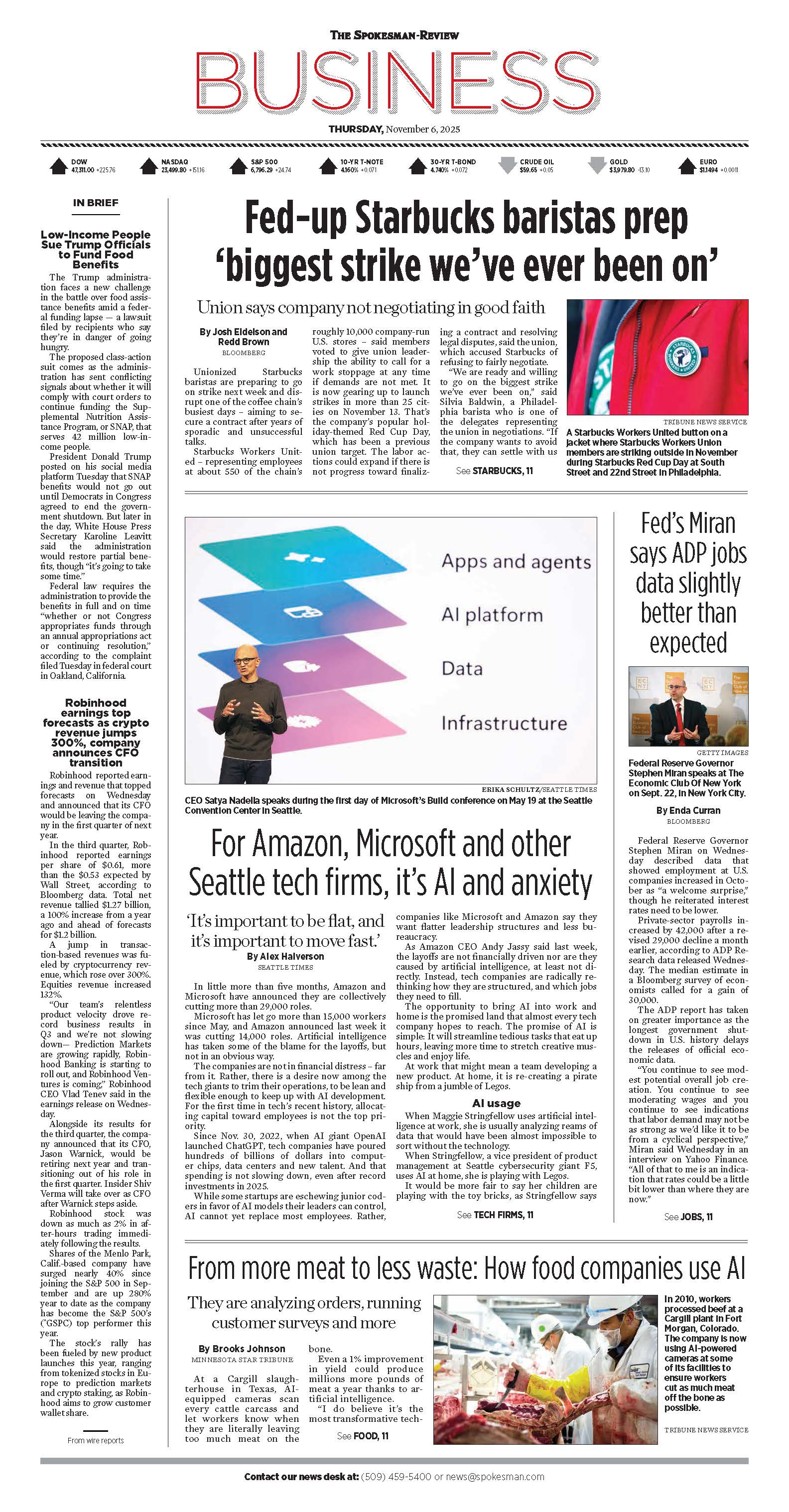 Frontpage for 2025-11-06