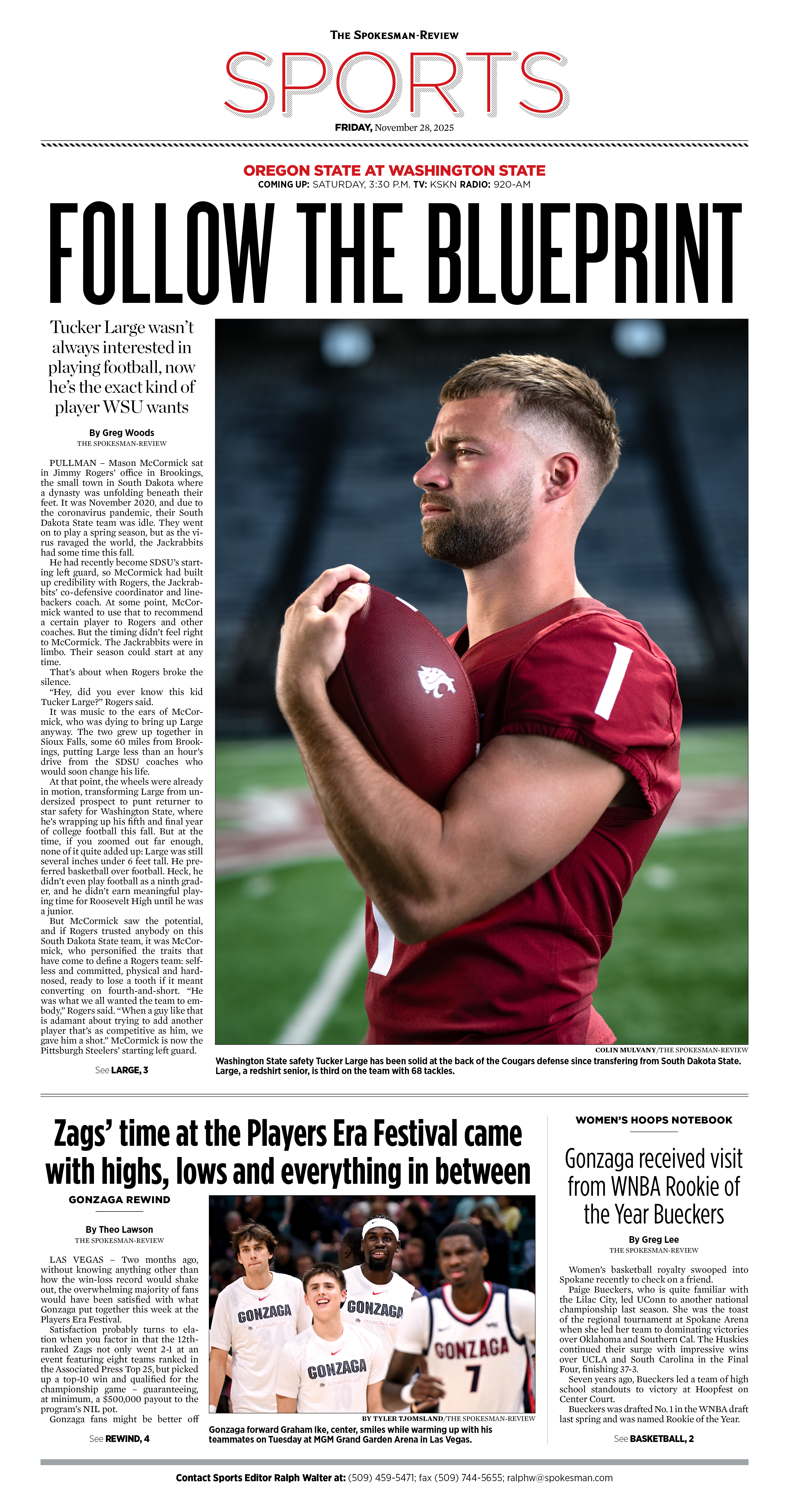 Frontpage for 2025-11-28