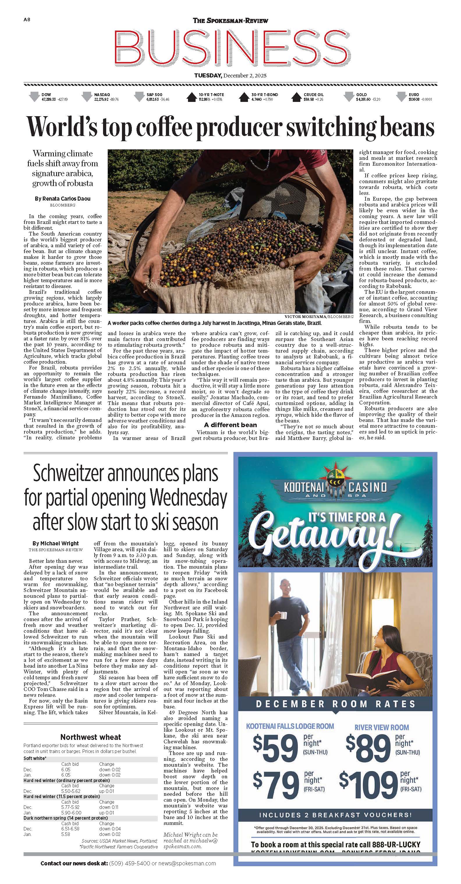 Frontpage for 2025-12-02