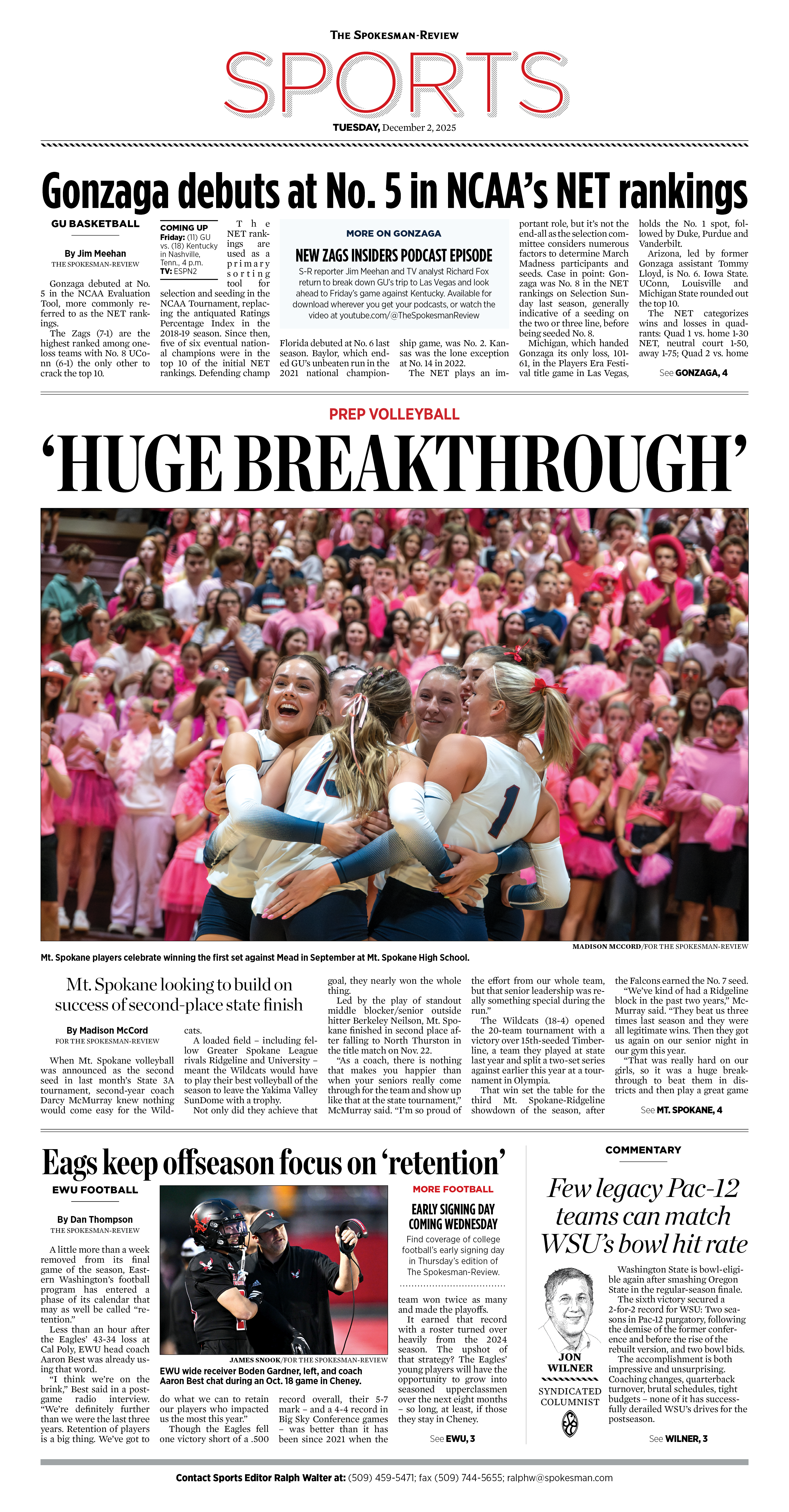 Frontpage for 2025-12-02