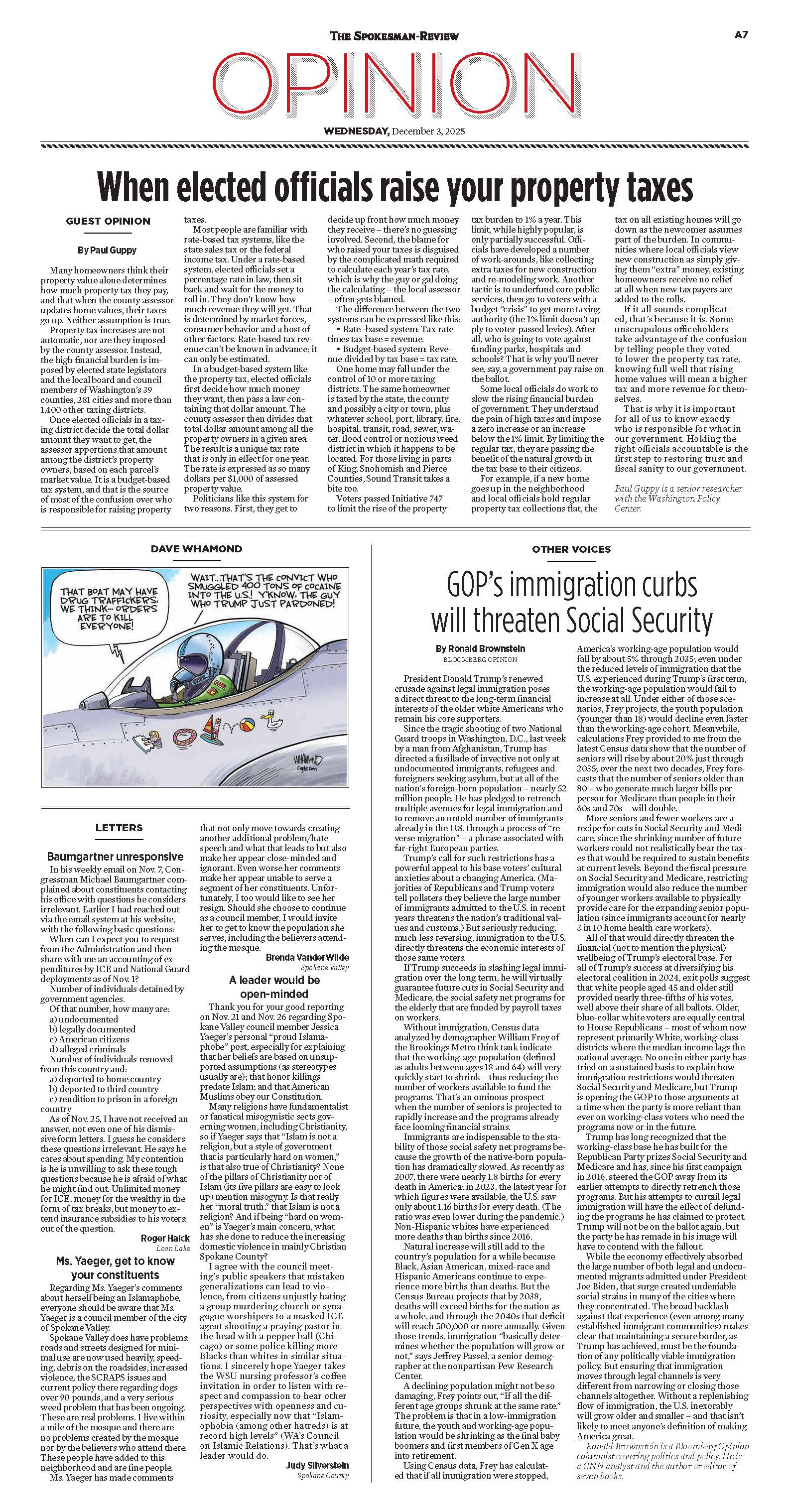 Frontpage for 2025-12-03