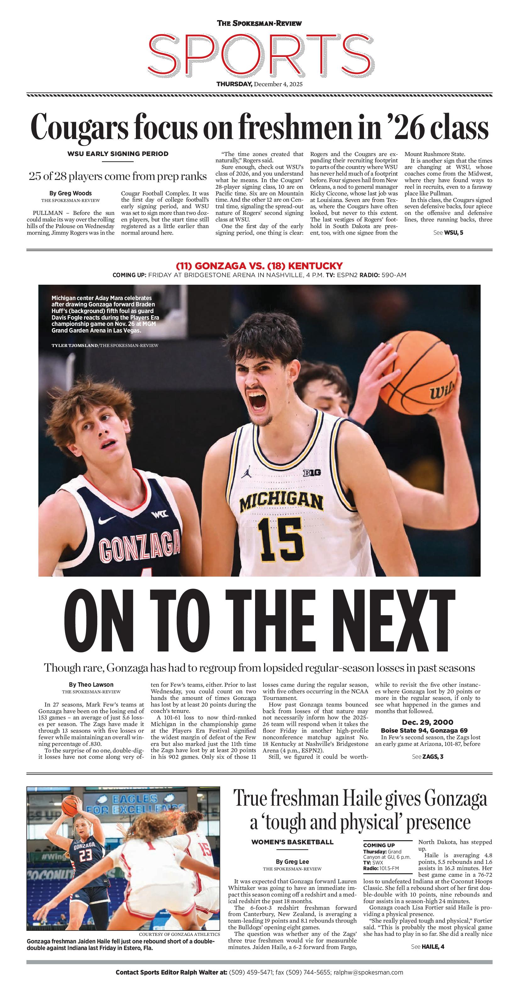 Frontpage for 2025-12-04