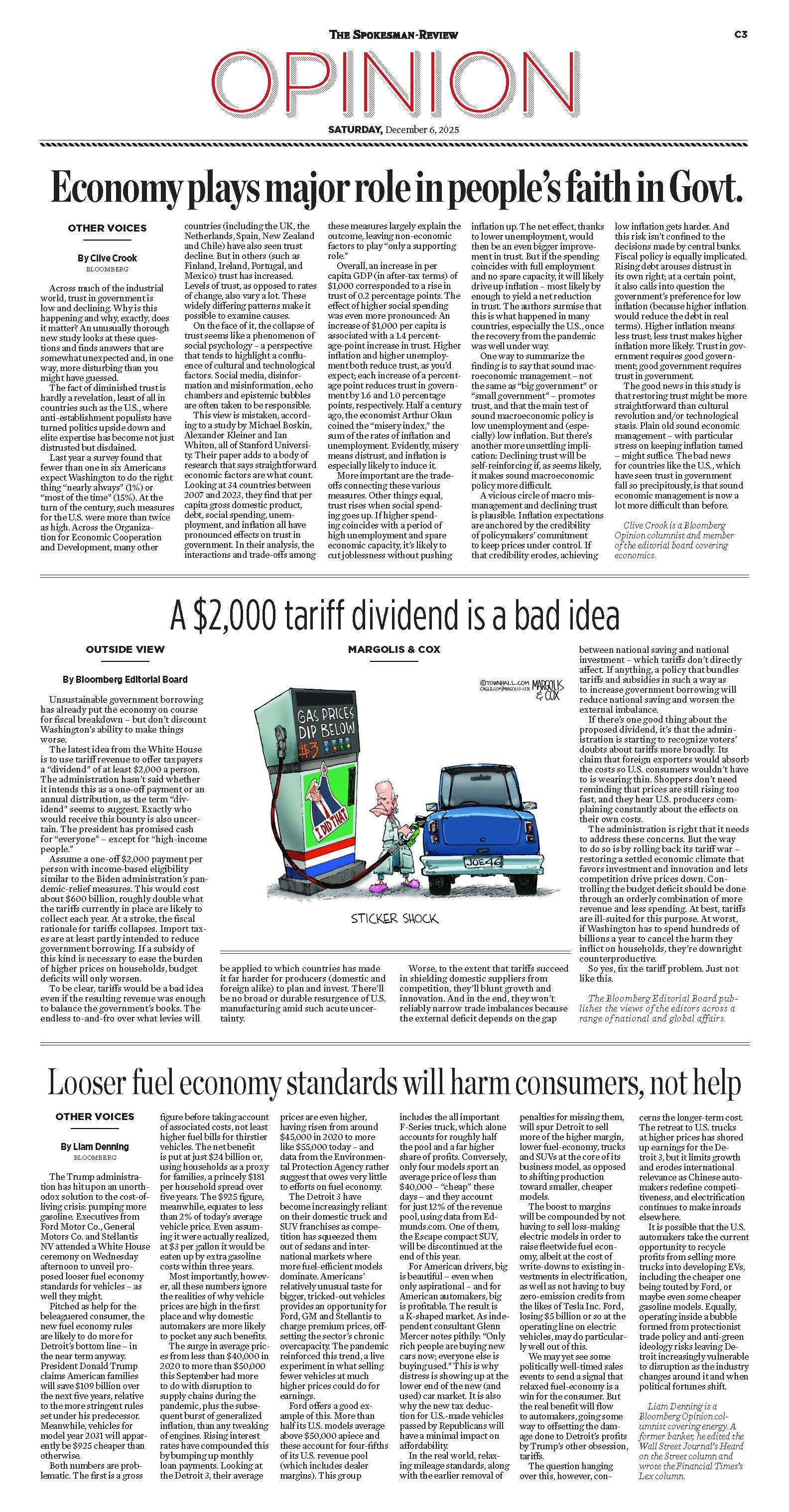 Frontpage for 2025-12-06