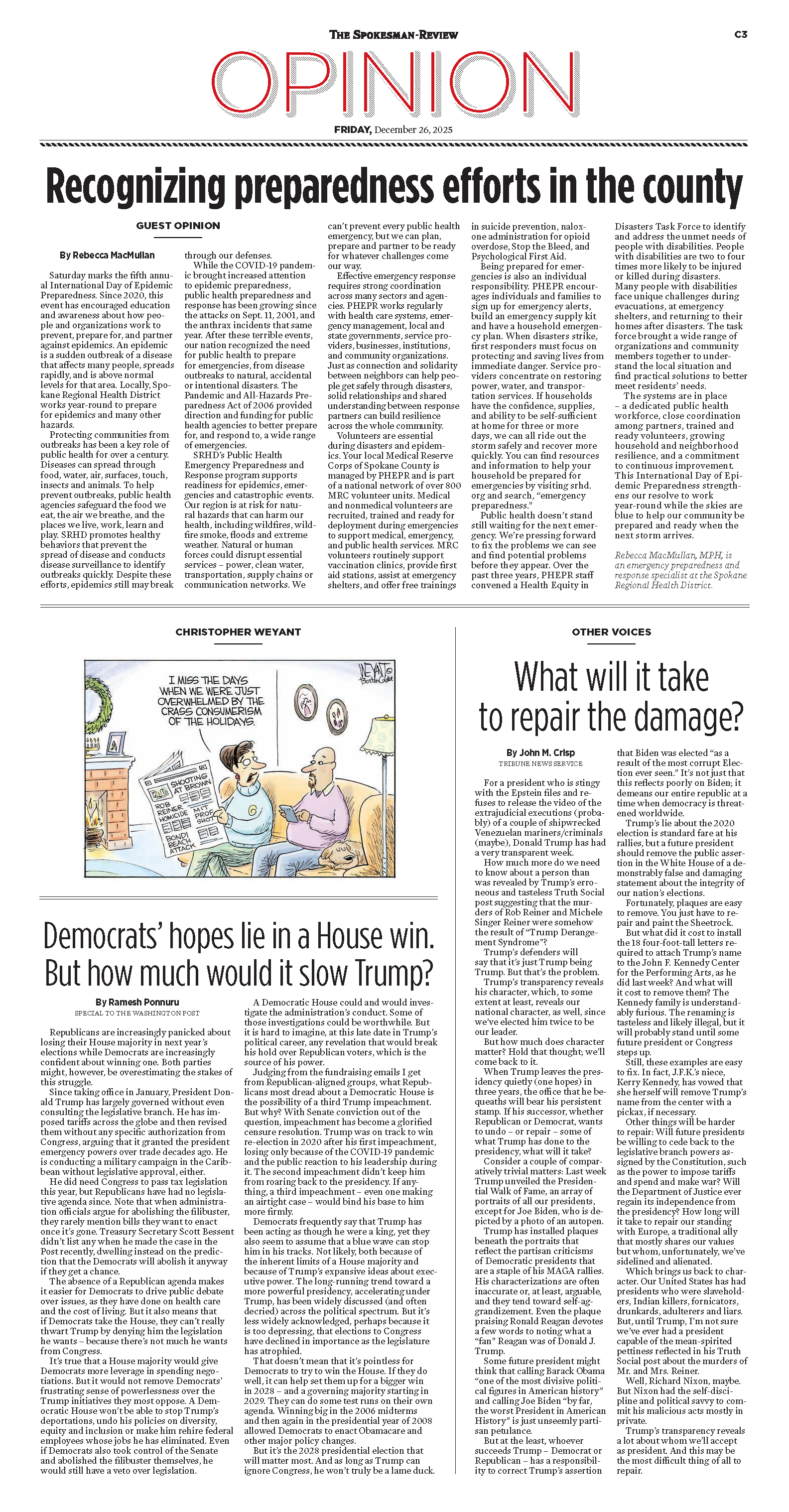 Frontpage for 2025-12-26