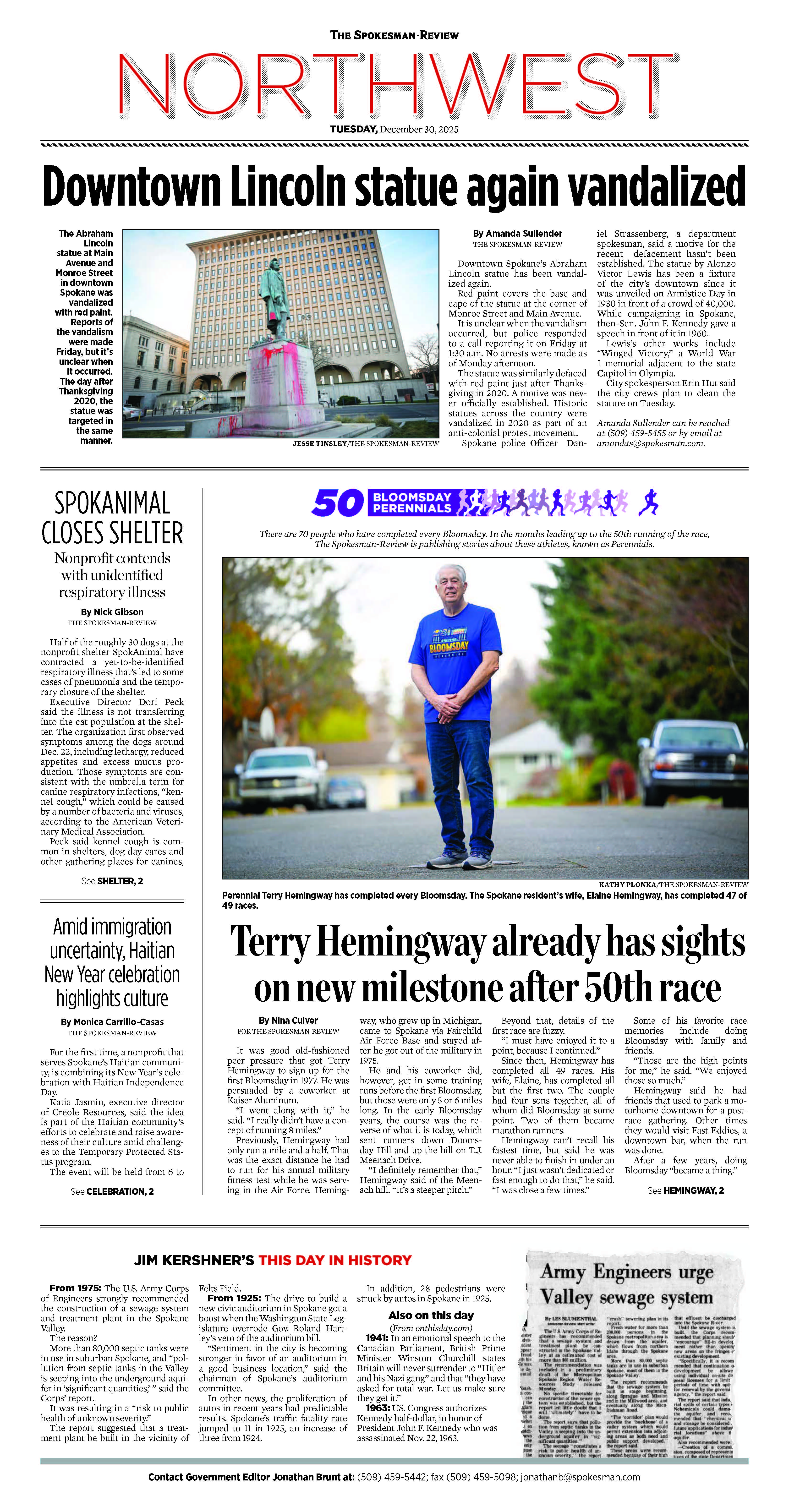 Frontpage for 2025-12-30