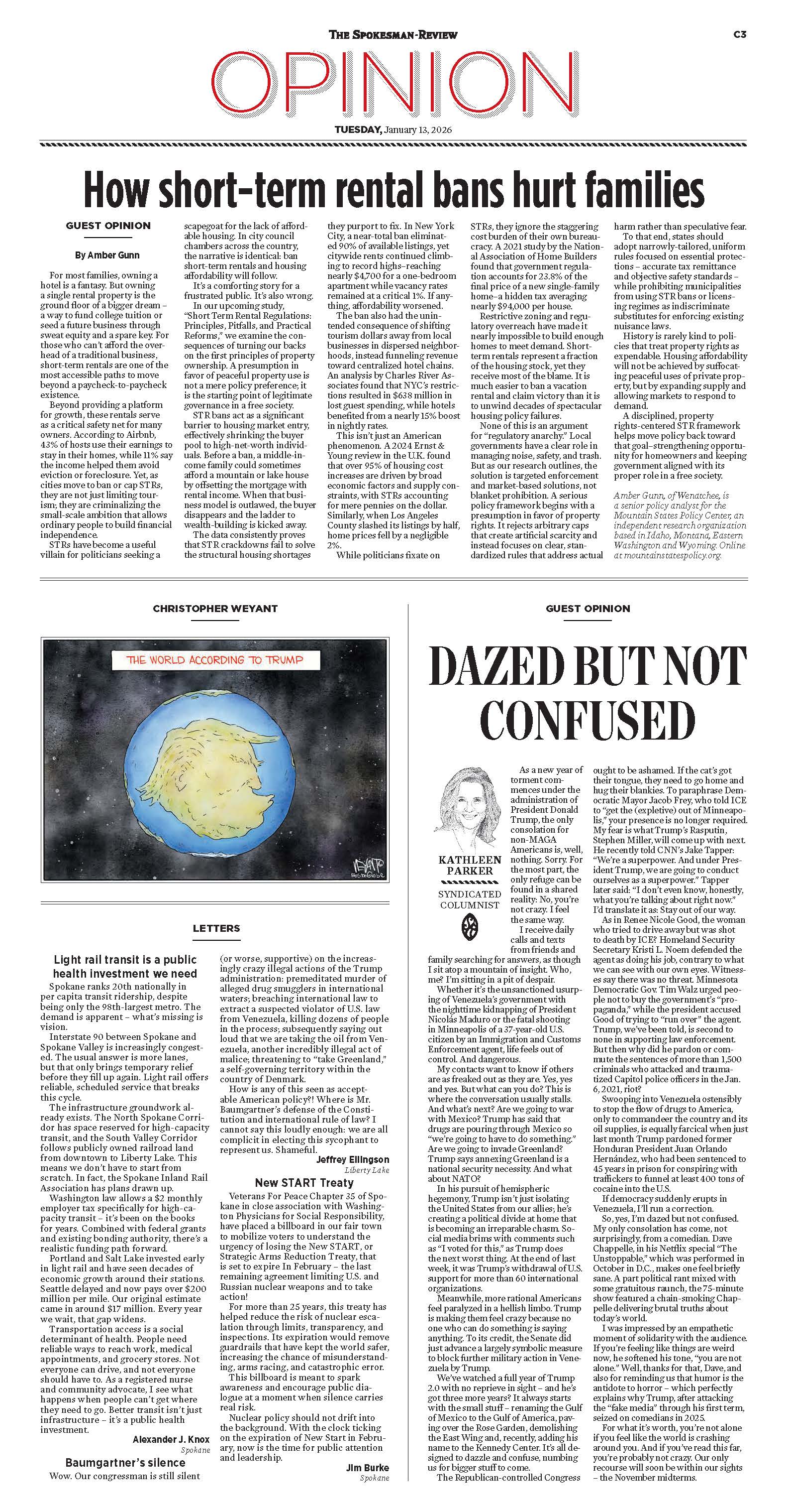 Frontpage for 2026-01-13