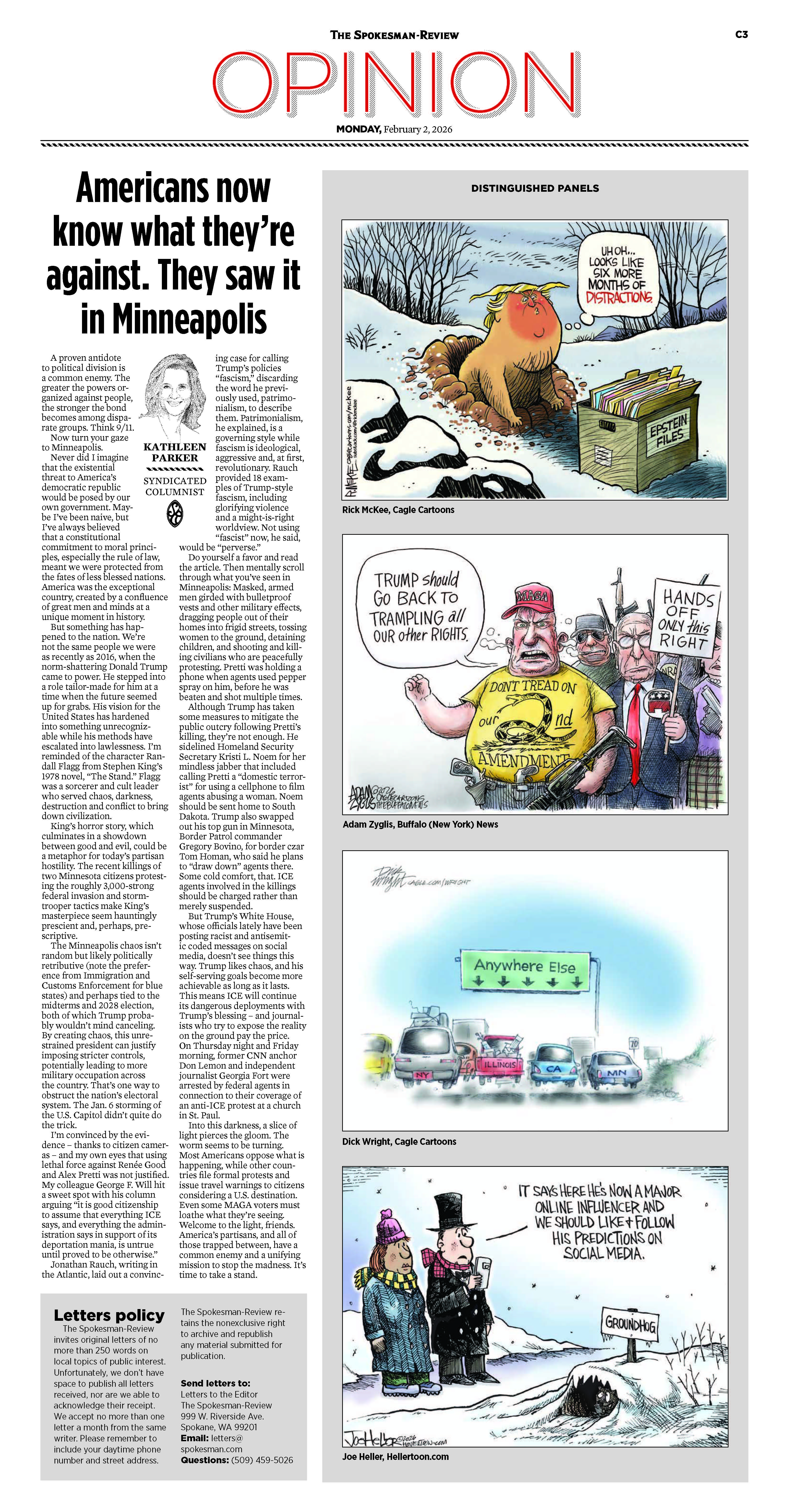 Frontpage for 2026-02-02