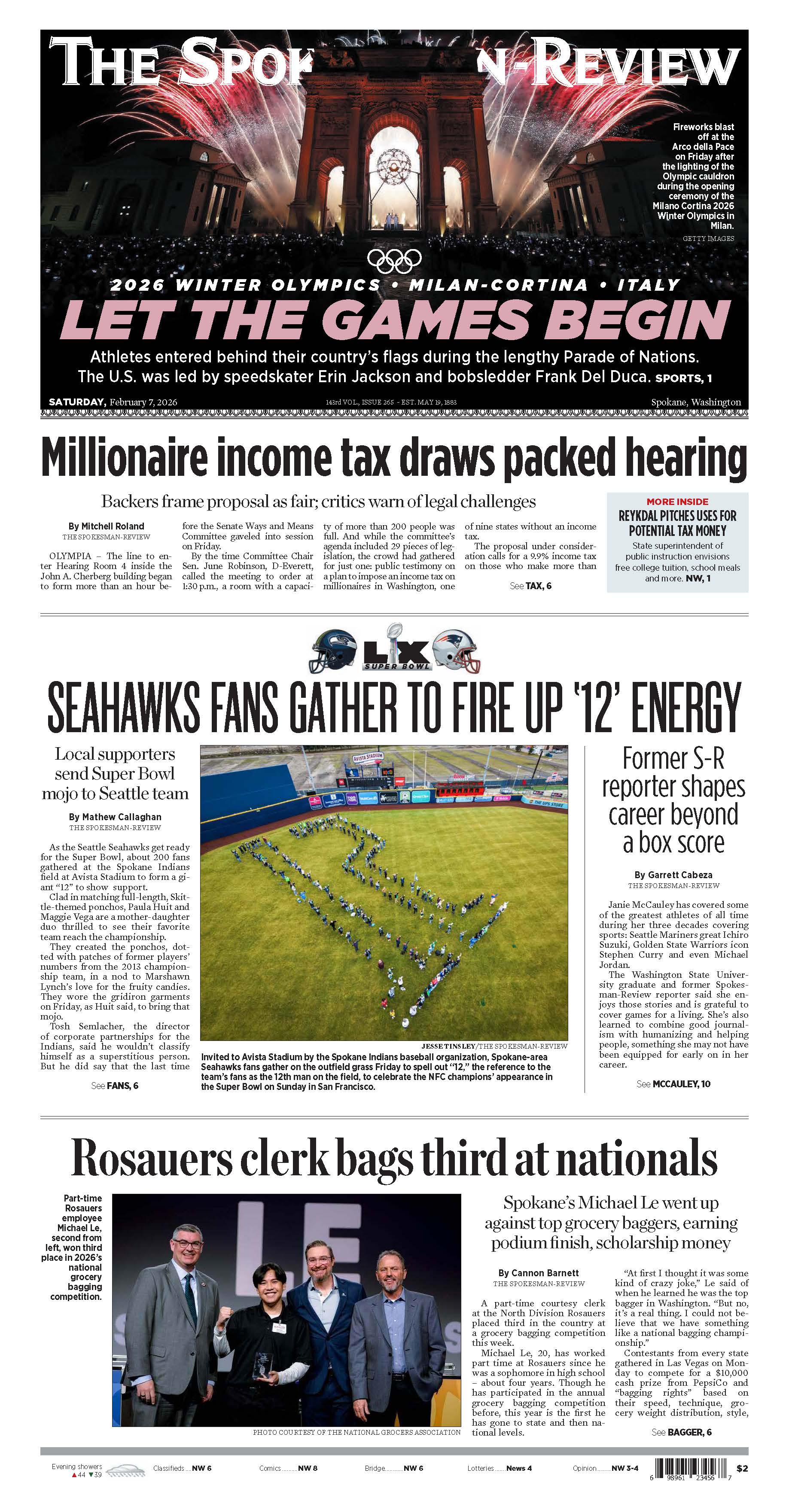 Frontpage for 2026-02-07