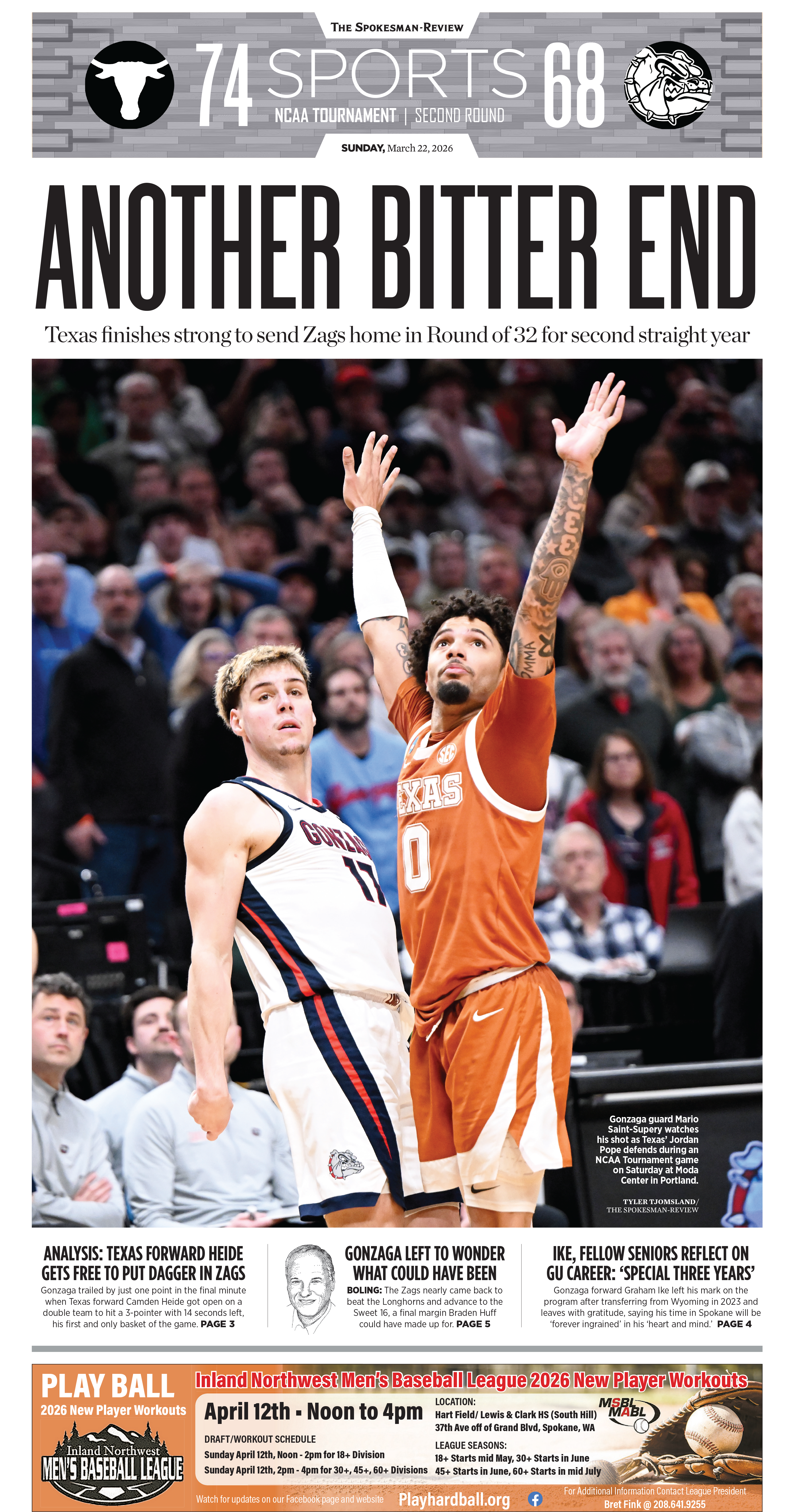 Frontpage for 2026-03-22