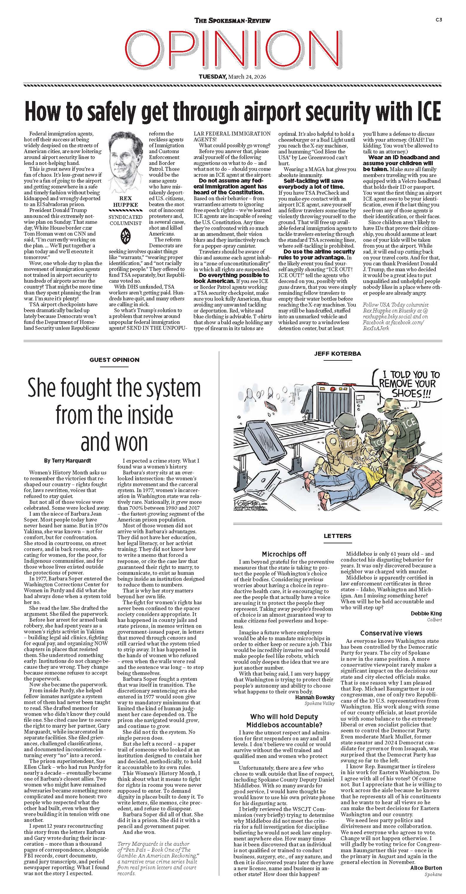 Frontpage for 2026-03-24