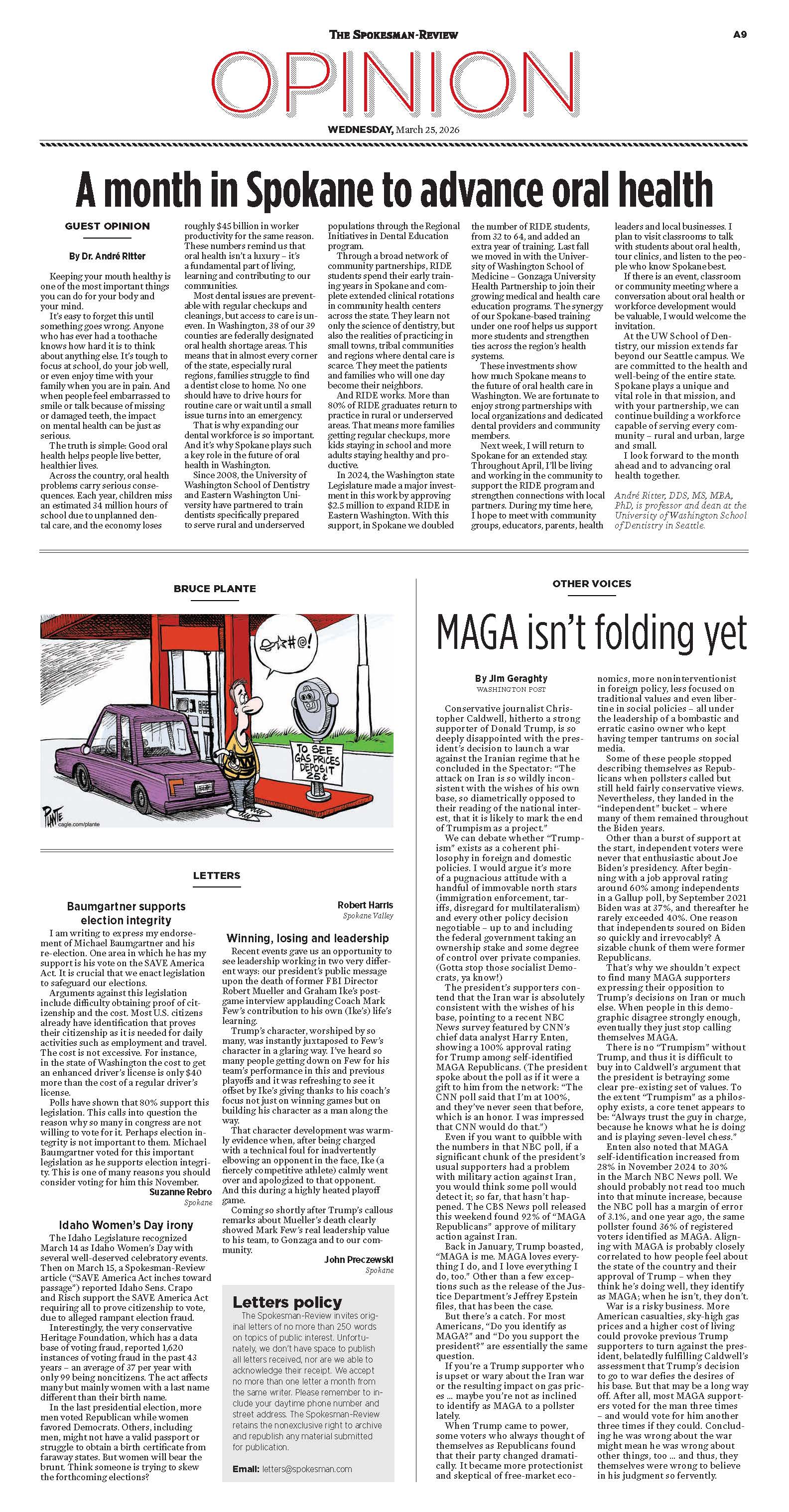 Frontpage for 2026-03-25