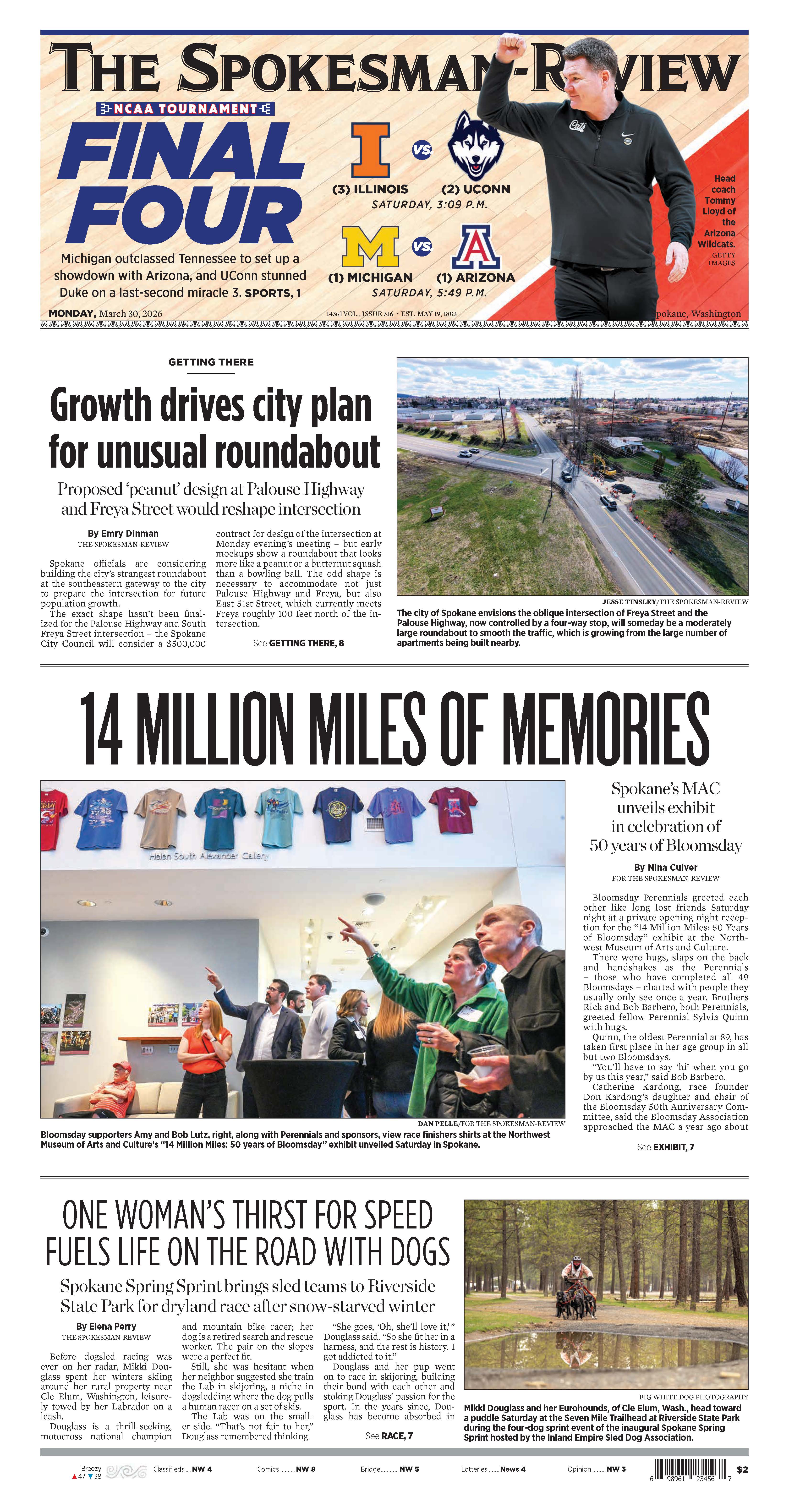 Frontpage for 2026-03-30