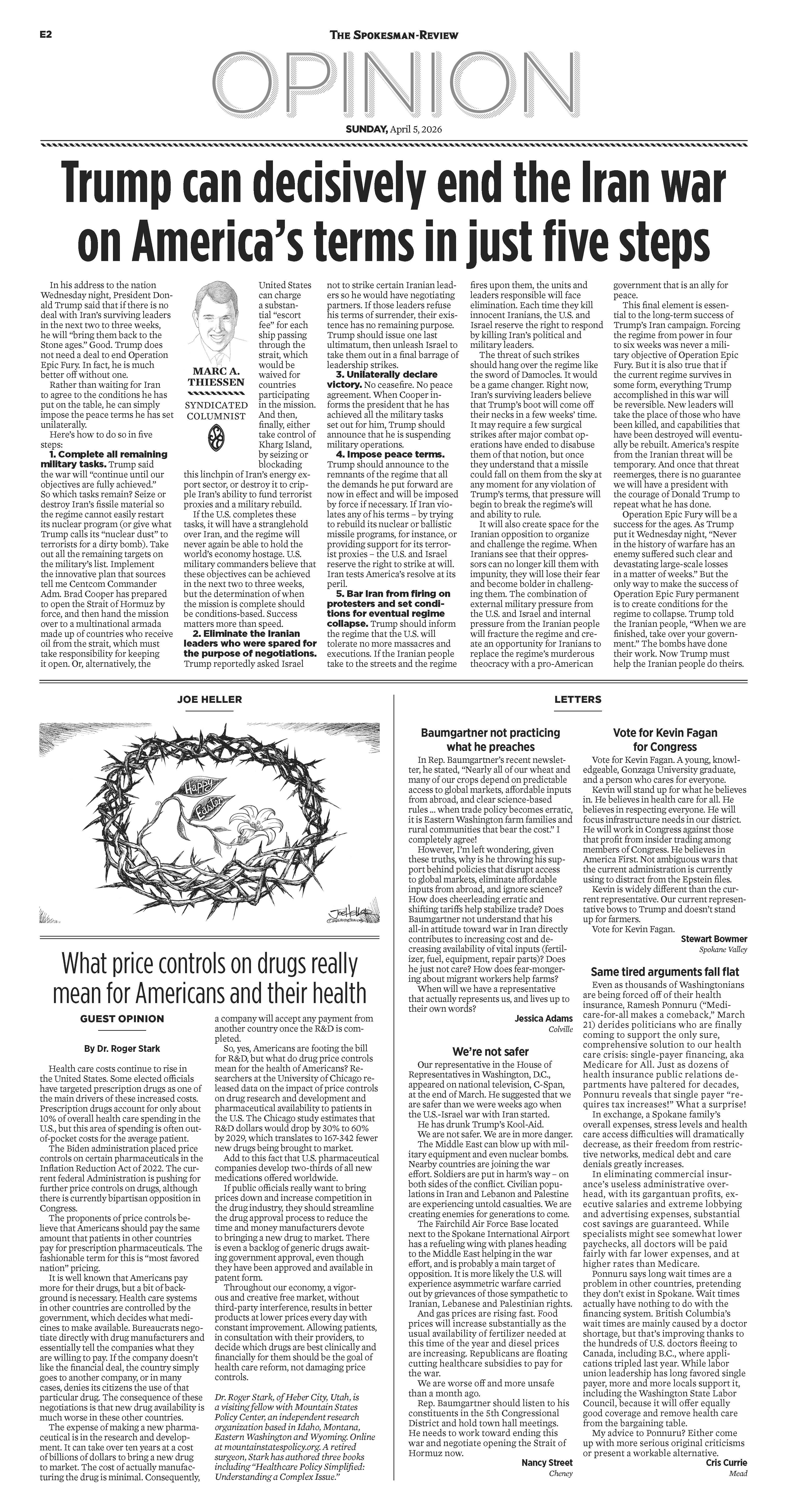 Frontpage for 2026-04-05