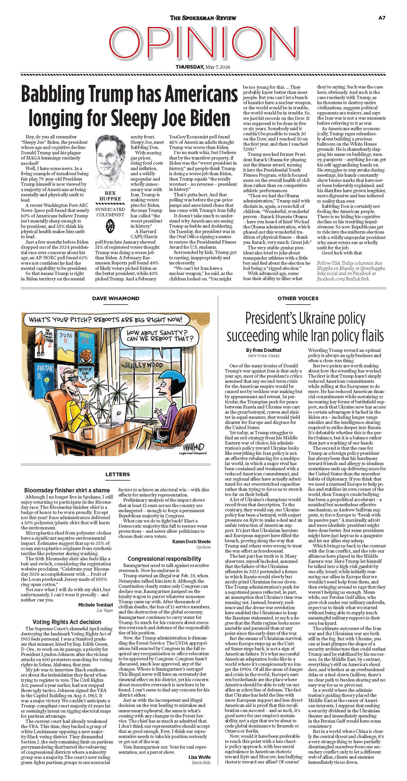 Frontpage for 2026-05-07