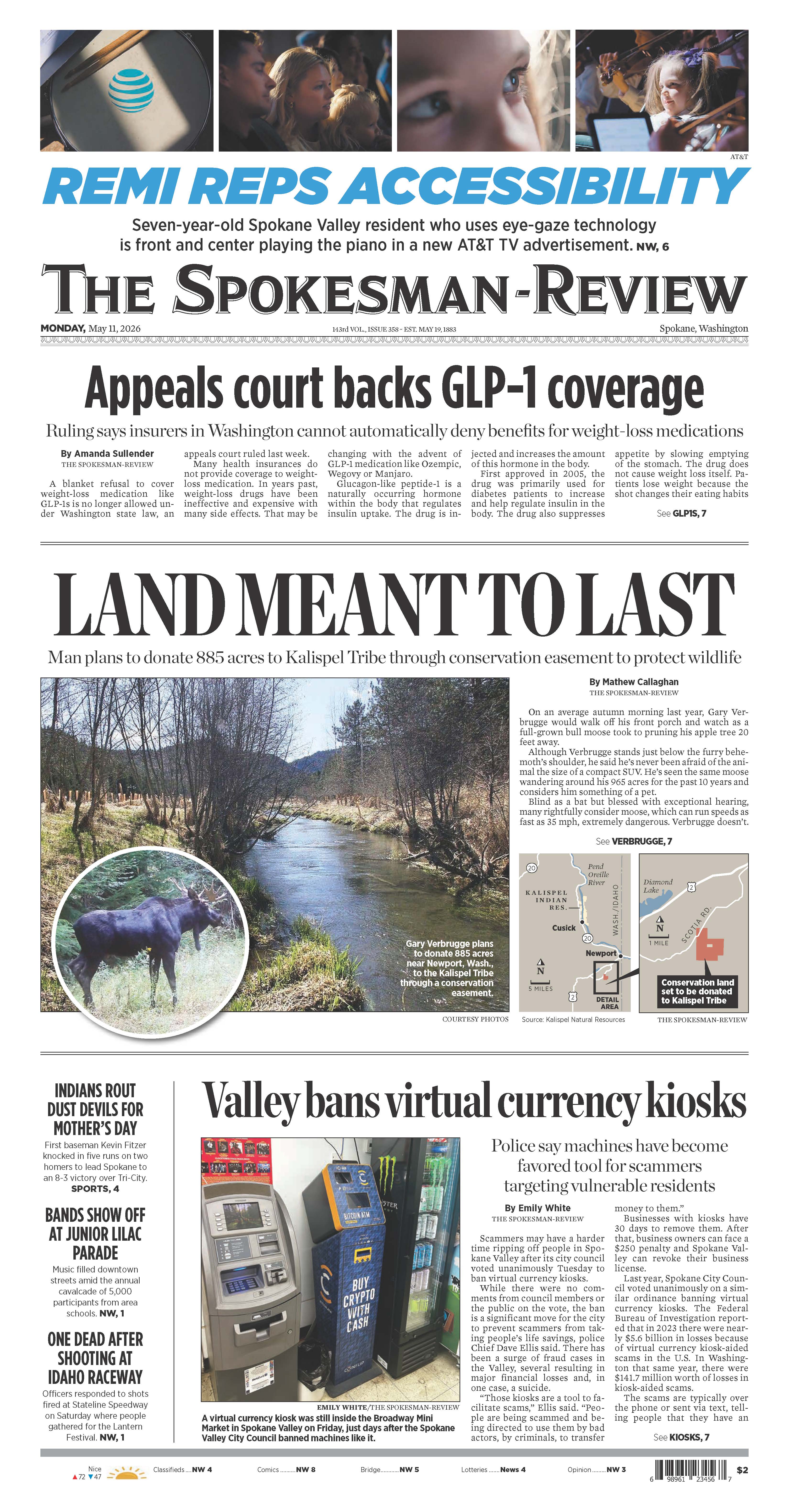Frontpage for 2026-05-11
