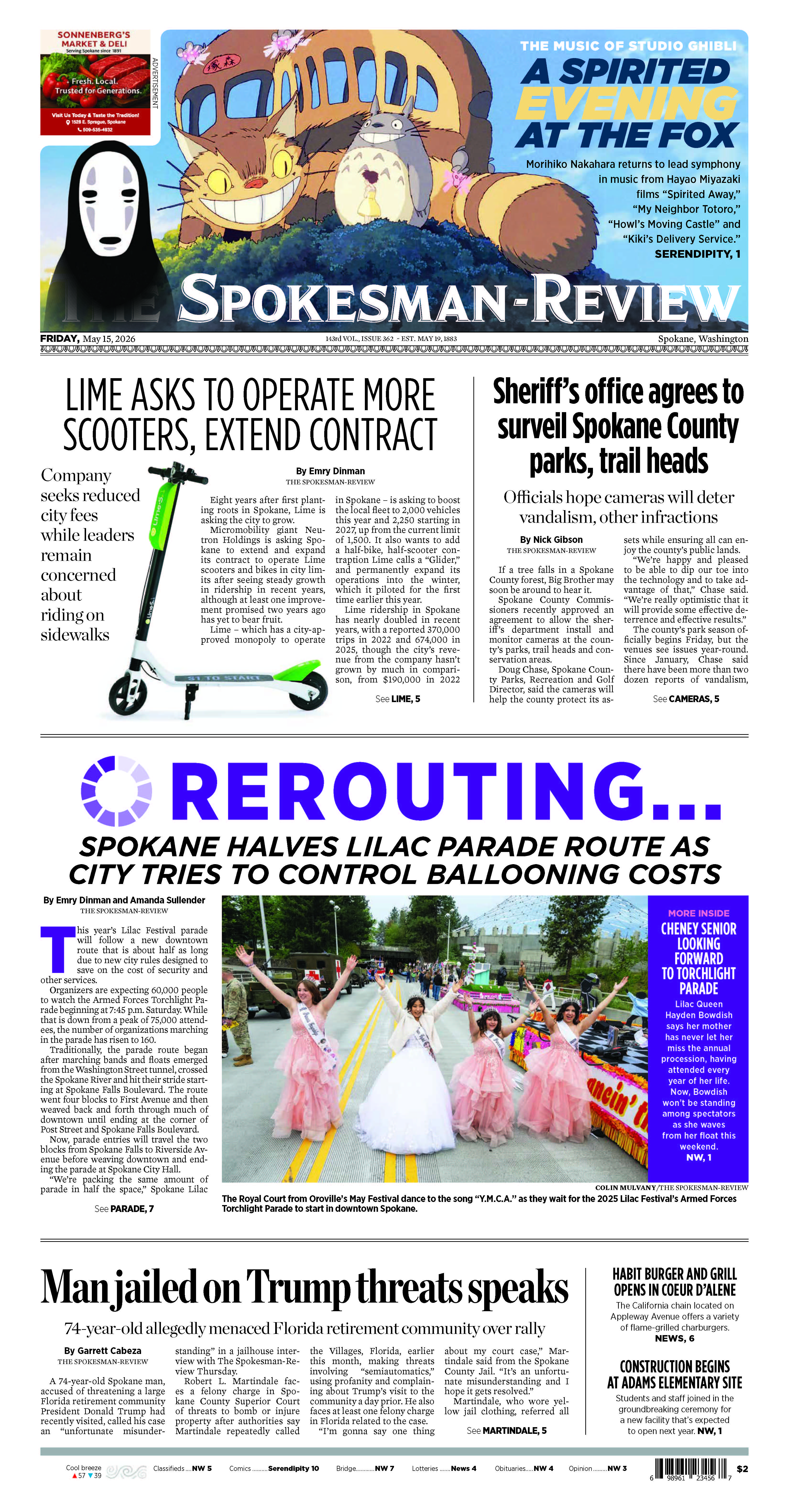 Frontpage for 2026-05-15