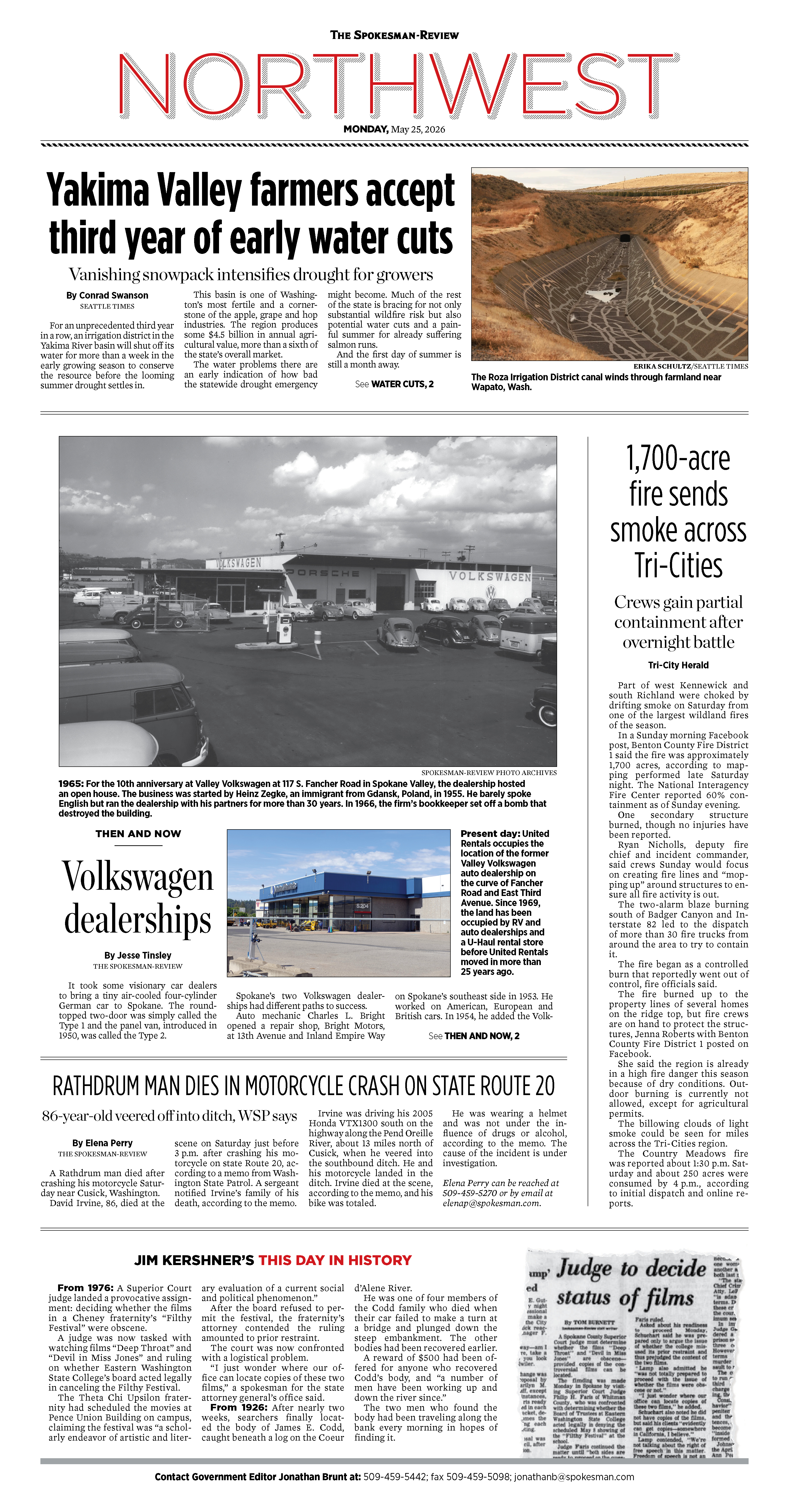 Frontpage for 2026-05-25